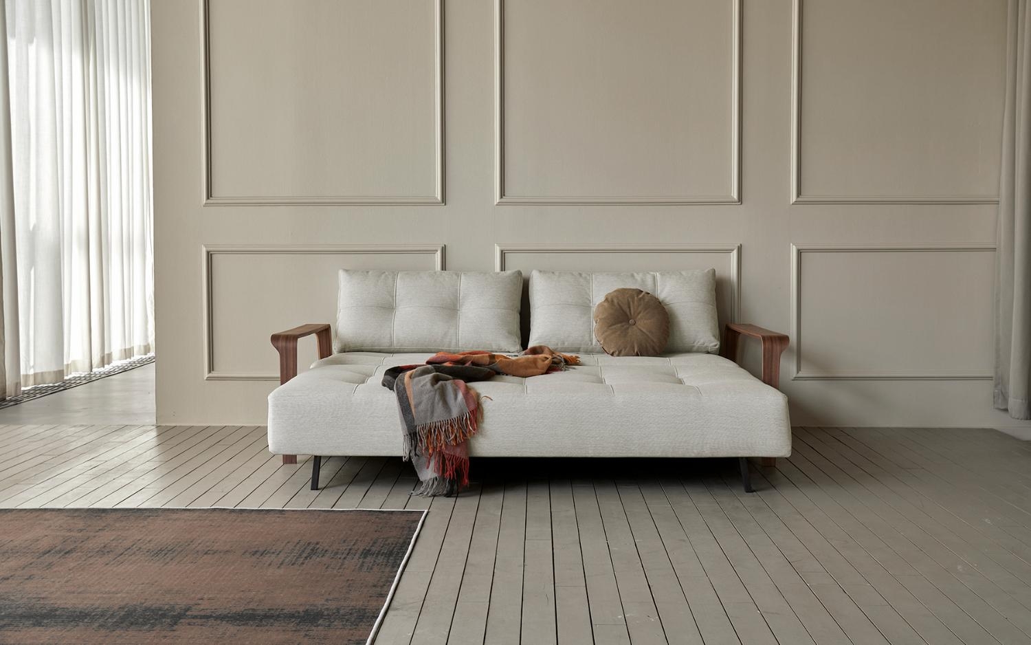 Ran Deluxe Excess Lounger Fabric Sofa Bed