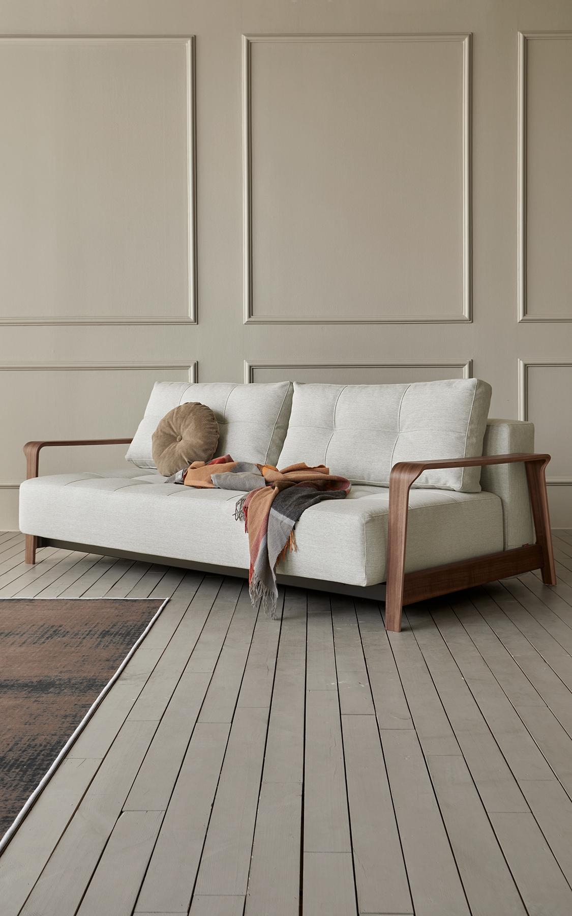 Ran Deluxe Excess Lounger Fabric Sofa Bed
