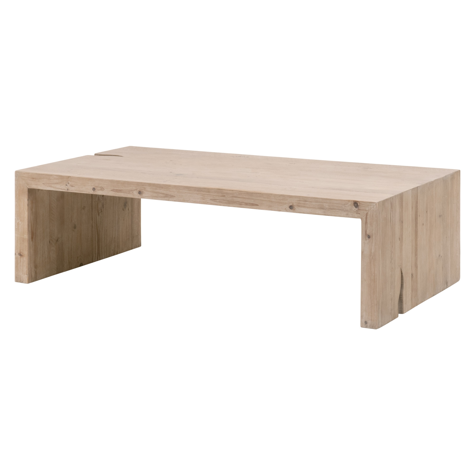 Reed Reclaimed Pine Wood Coffee Table