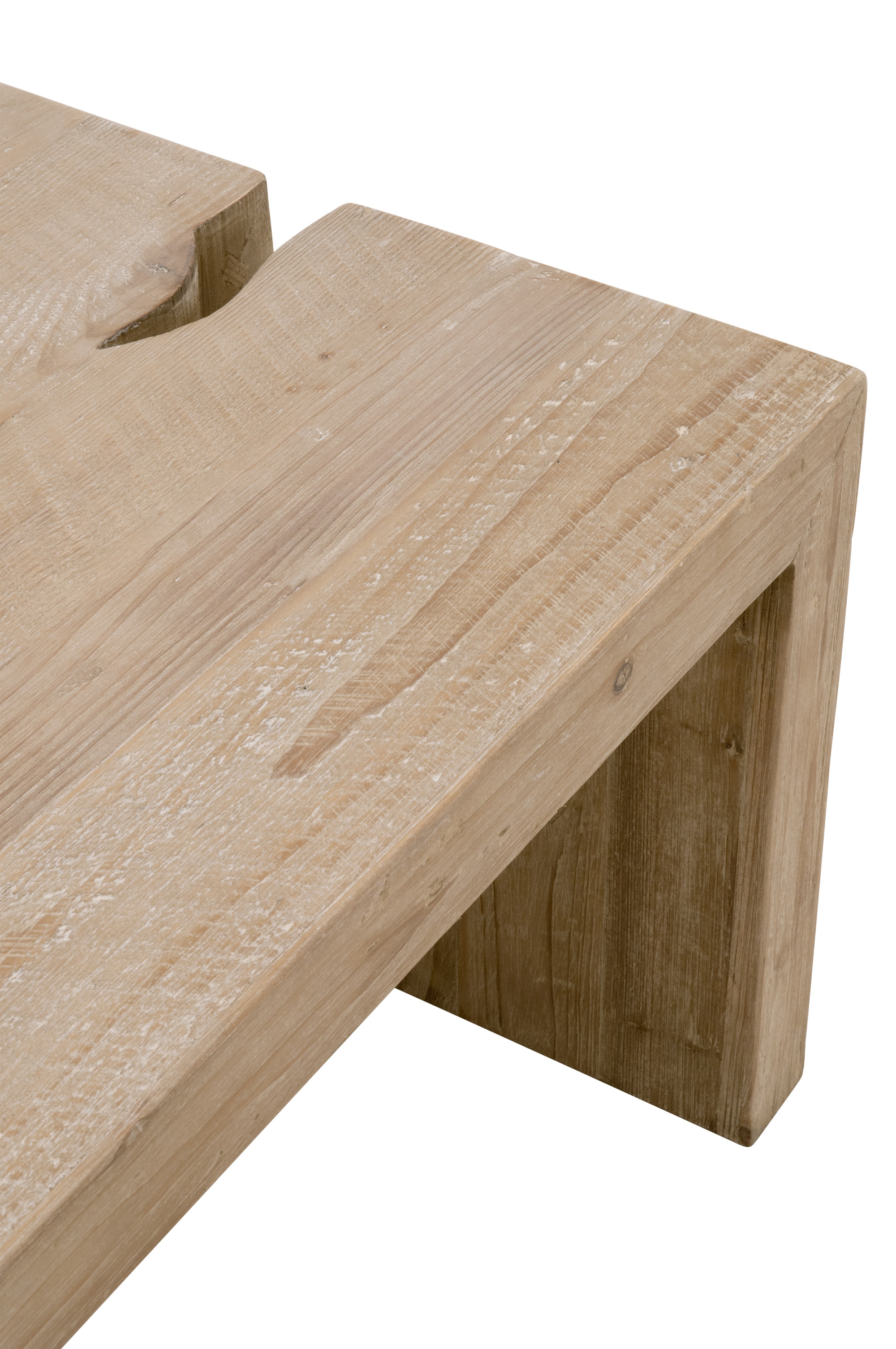 Reed Reclaimed Pine Wood Coffee Table