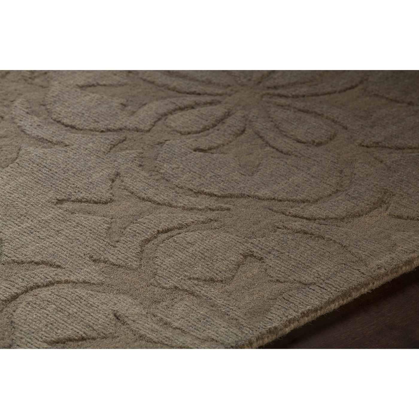 Rekha Wool Rectangular Handmade Rug, 5' x 7'