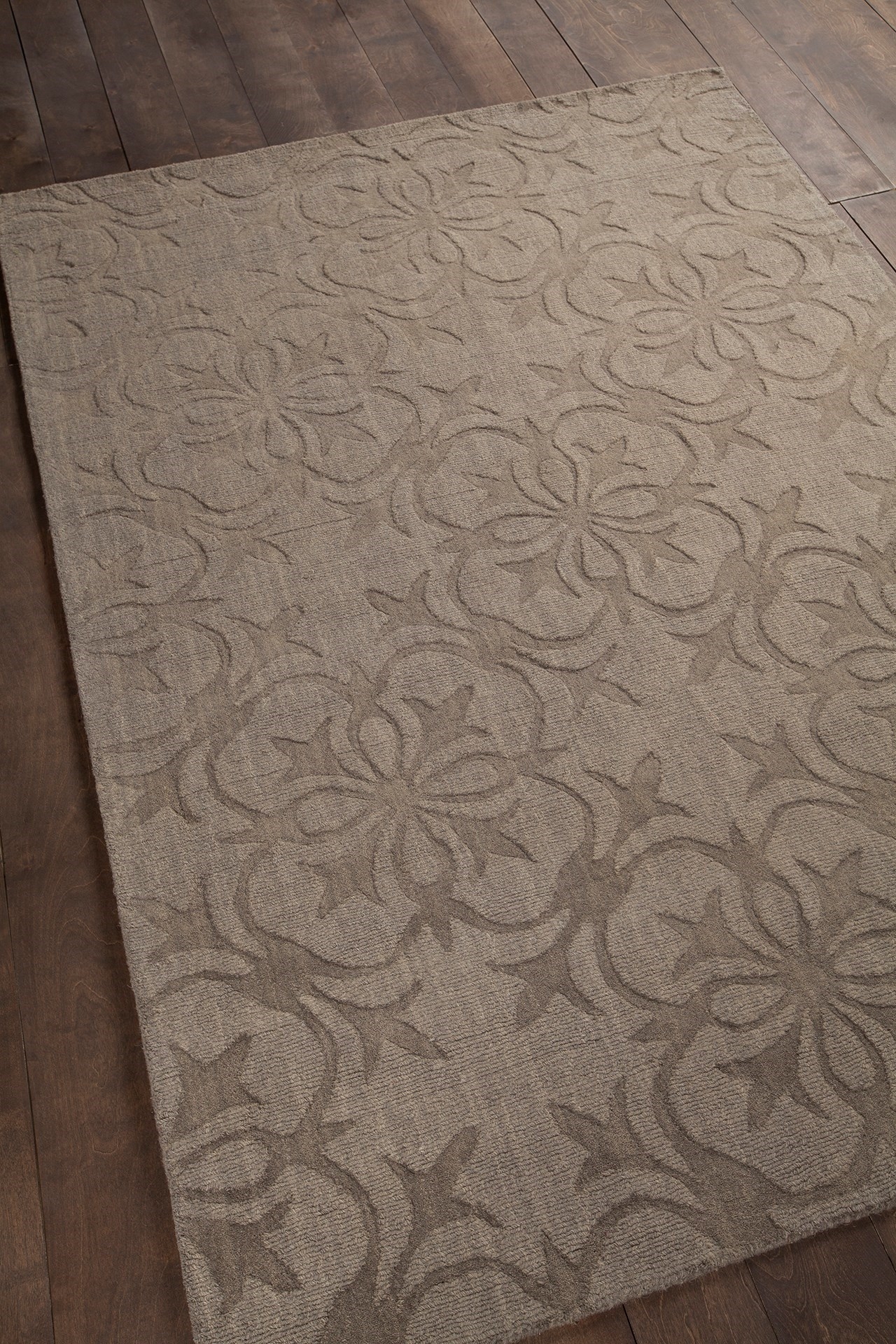 Rekha Wool Rectangular Handmade Rug, 9' x 13'