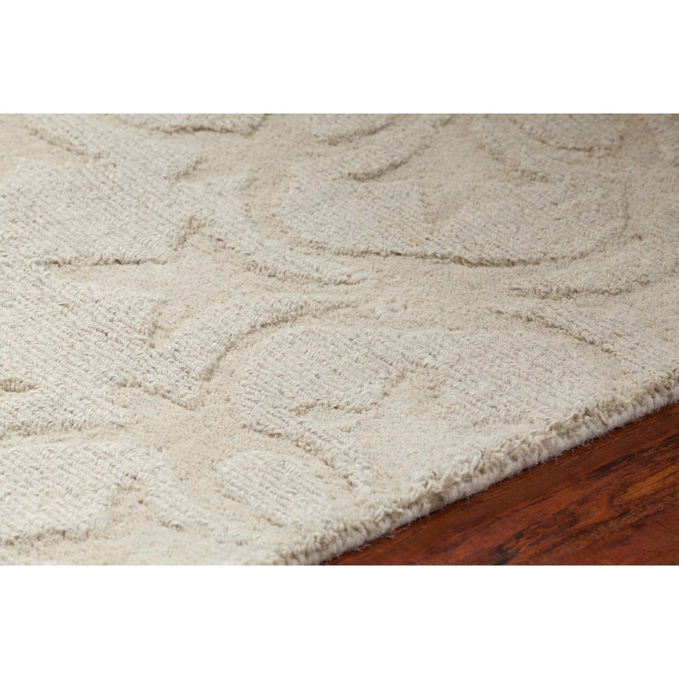 Rekha Wool Rectangular Handmade Rug, 9' x 13'