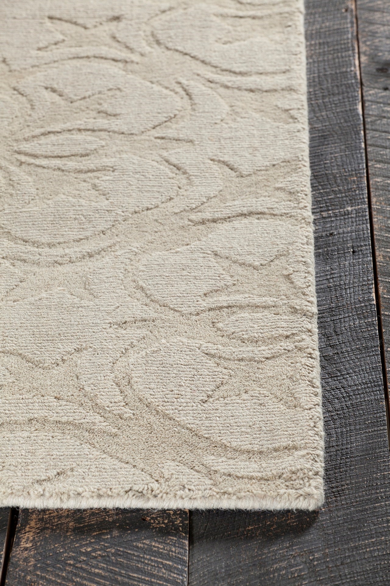 Rekha Wool Rectangular Handmade Rug, 9' x 13'
