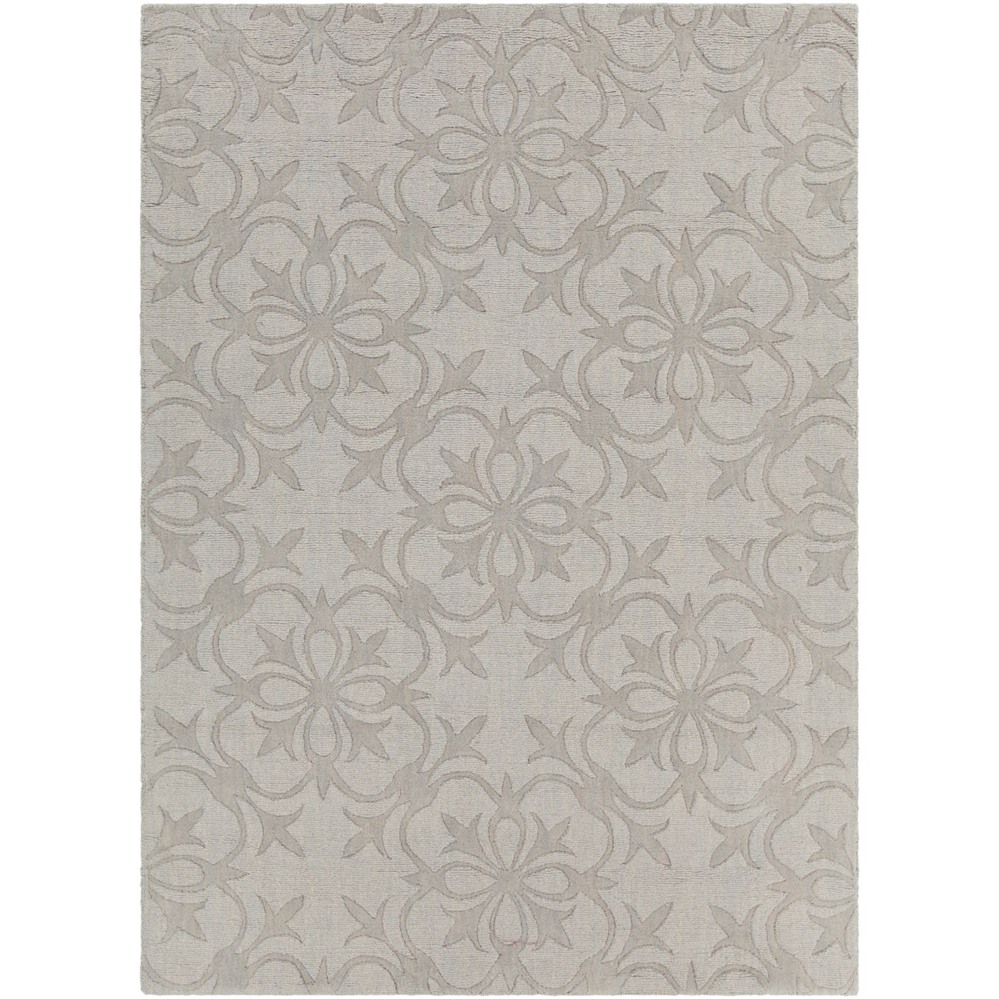 Rekha Wool Rectangular Handmade Rug