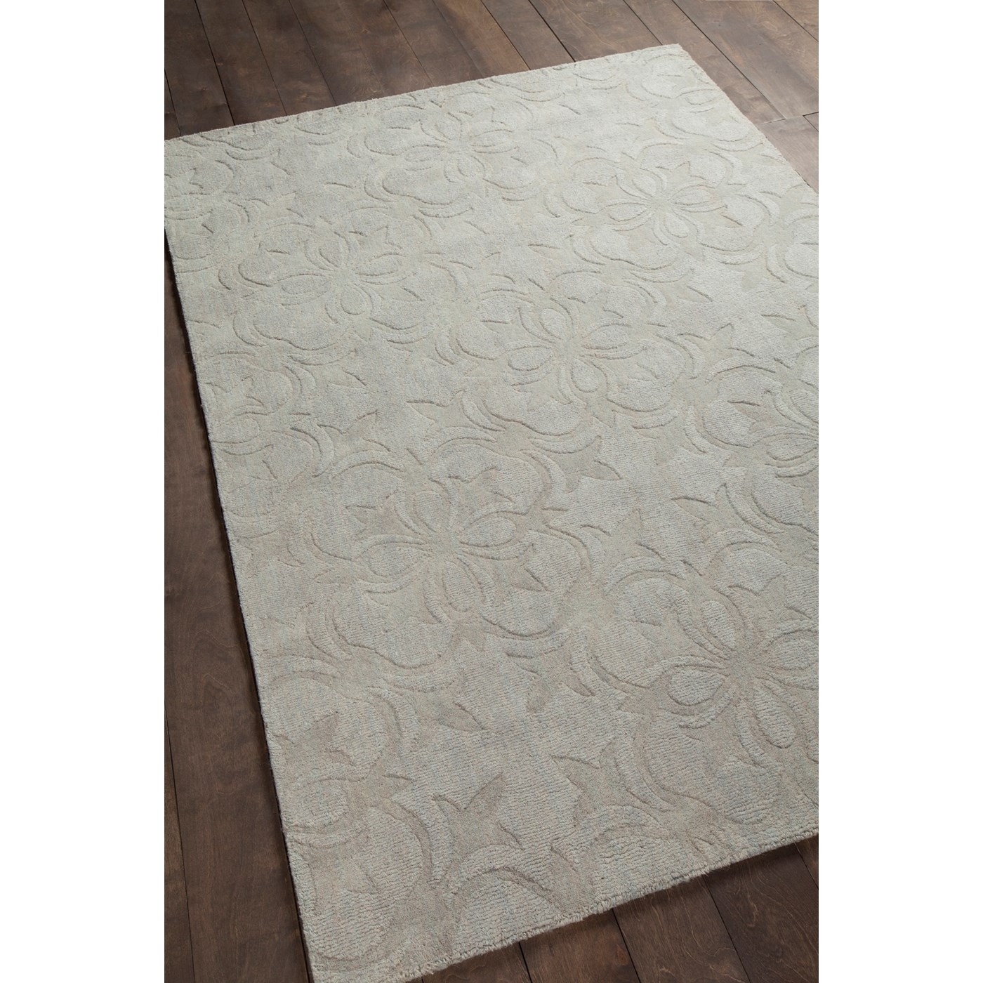 Rekha Wool Rectangular Handmade Rug, 5' x 7'