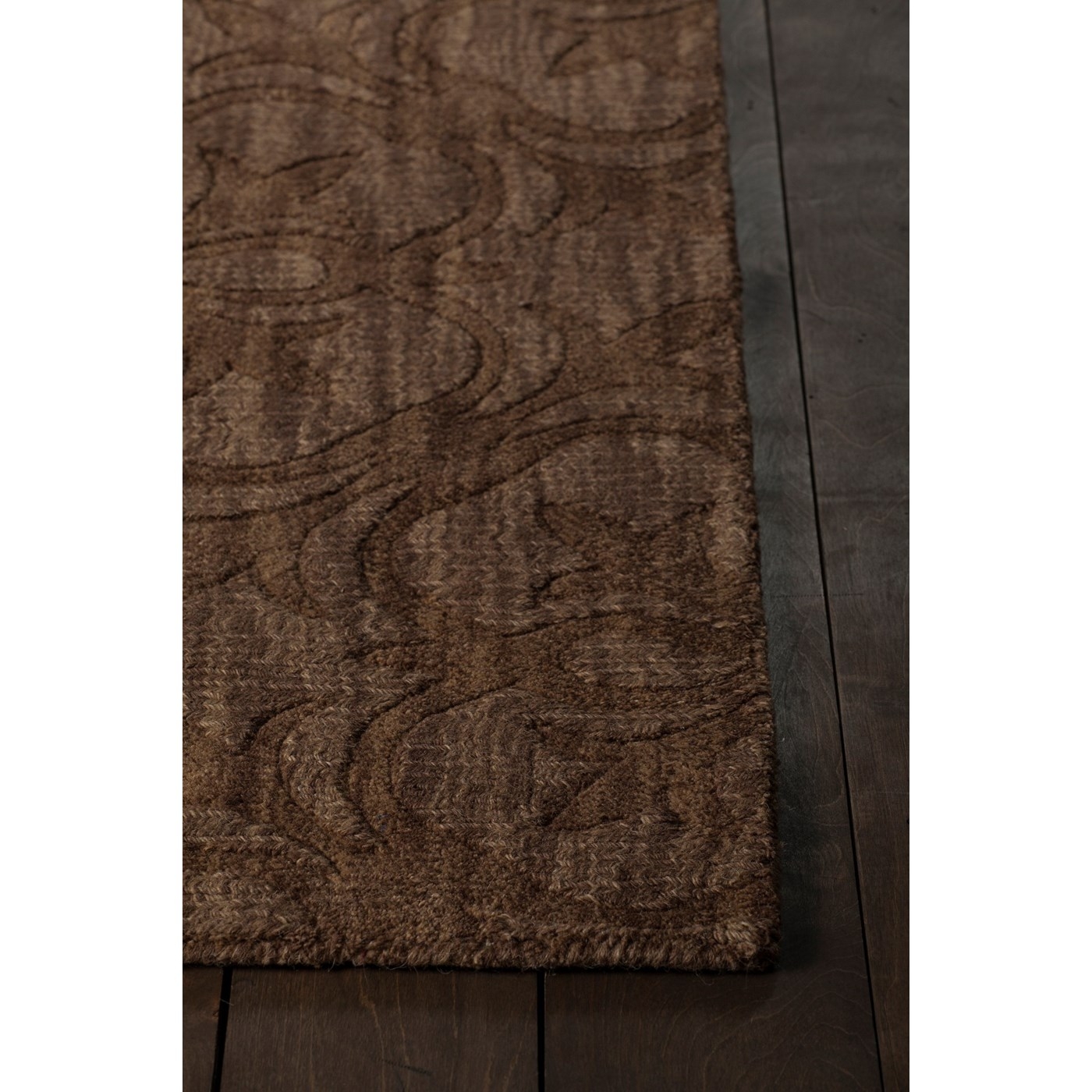 Rekha Wool Rectangular Handmade Rug, 7' x 10'