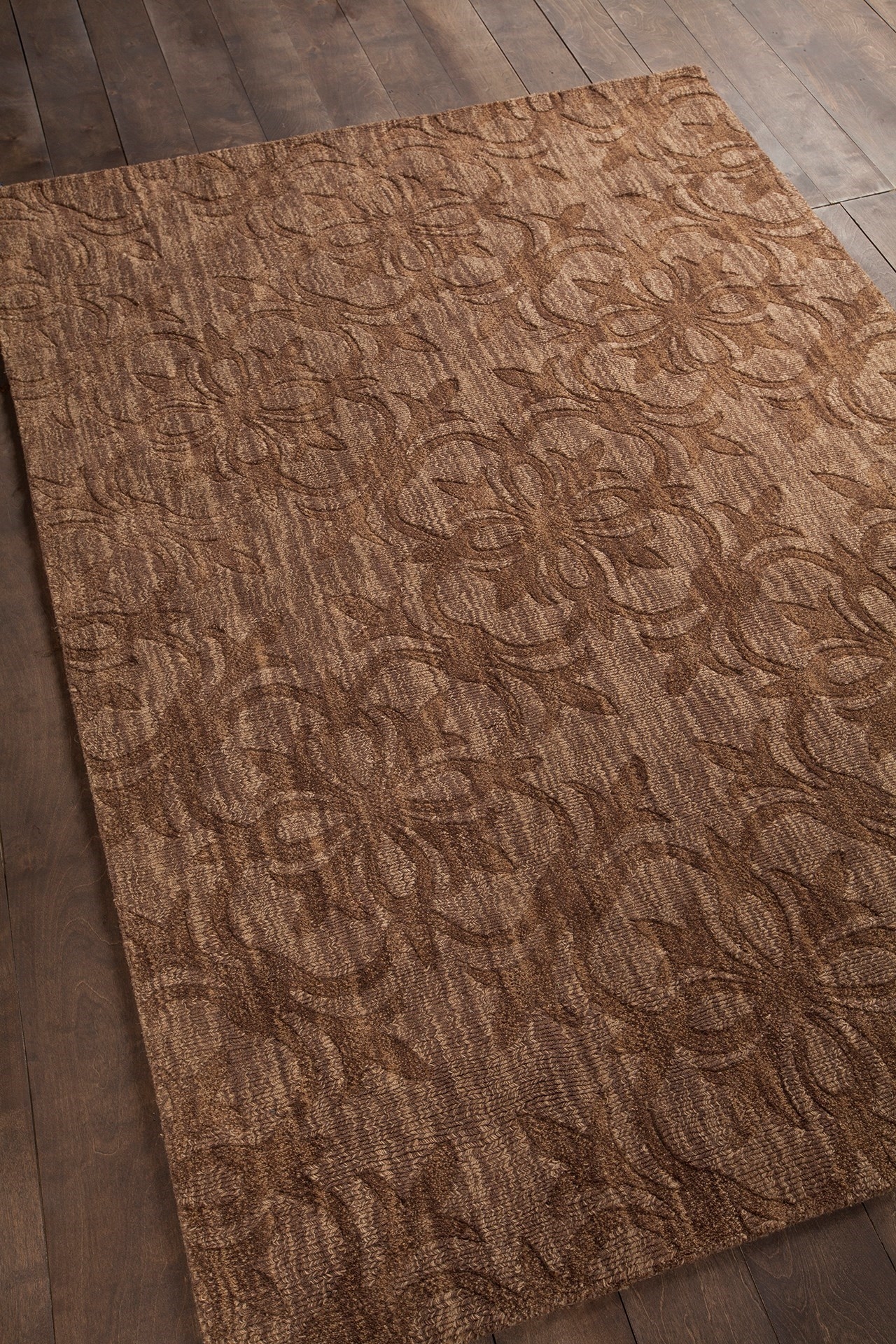 Rekha Wool Rectangular Handmade Rug