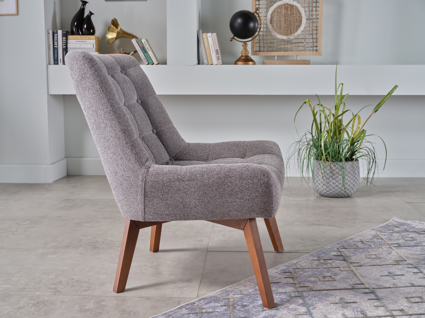 Revere Fabric Accent Armchair