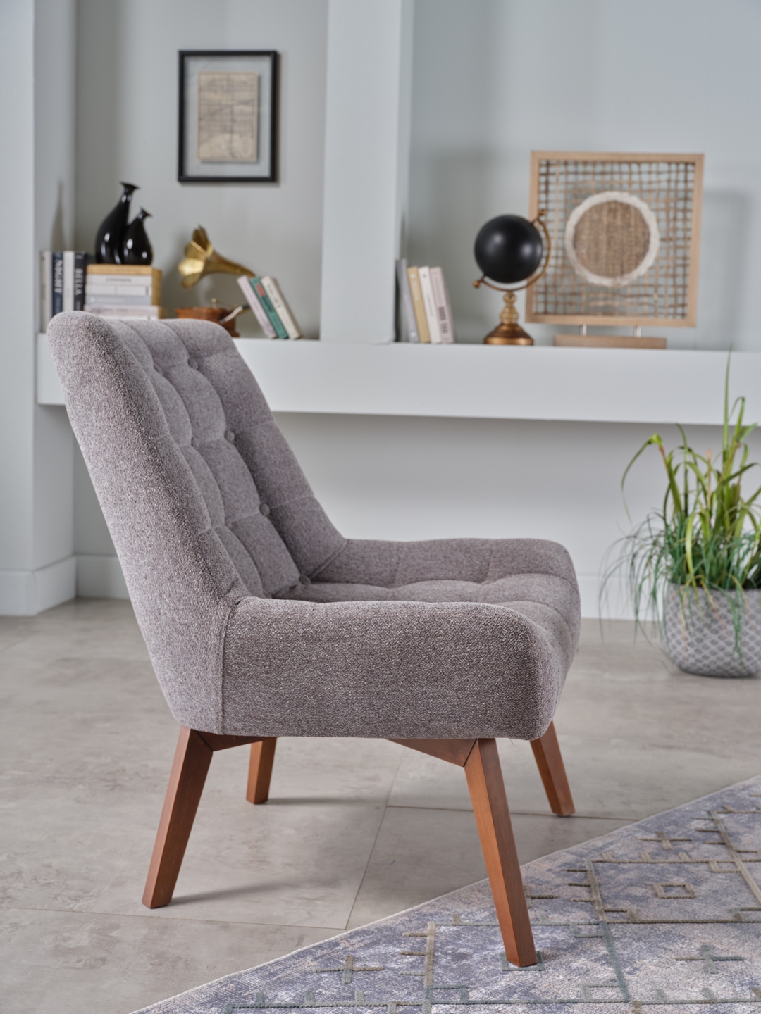 Revere Fabric Accent Armchair