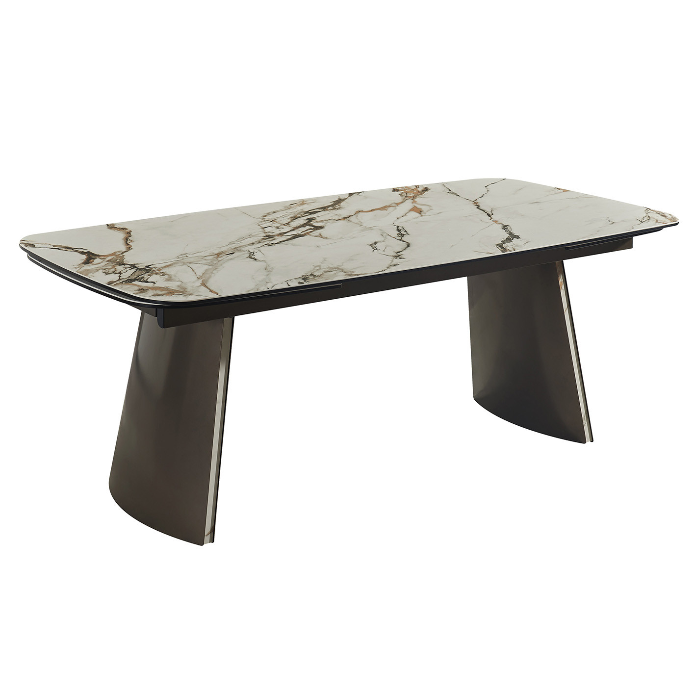 RH 888 Ceramic/Metal Extension Dining Table