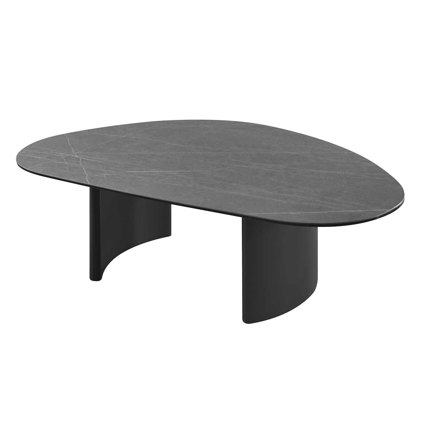 RH 9698 Ceramic/Metal Coffee Table