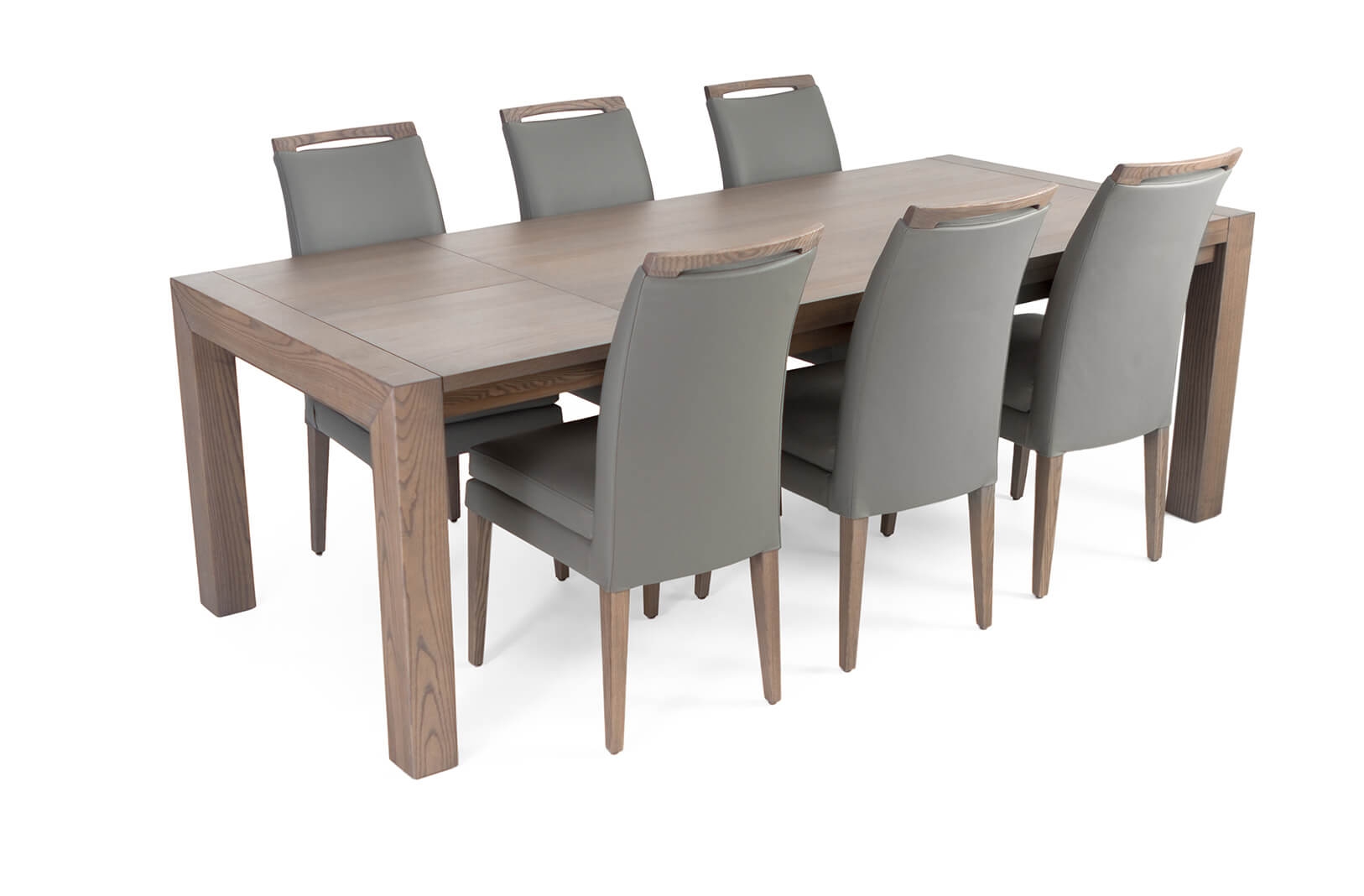 Rhine Extendable Dining Set w/Elke Chair