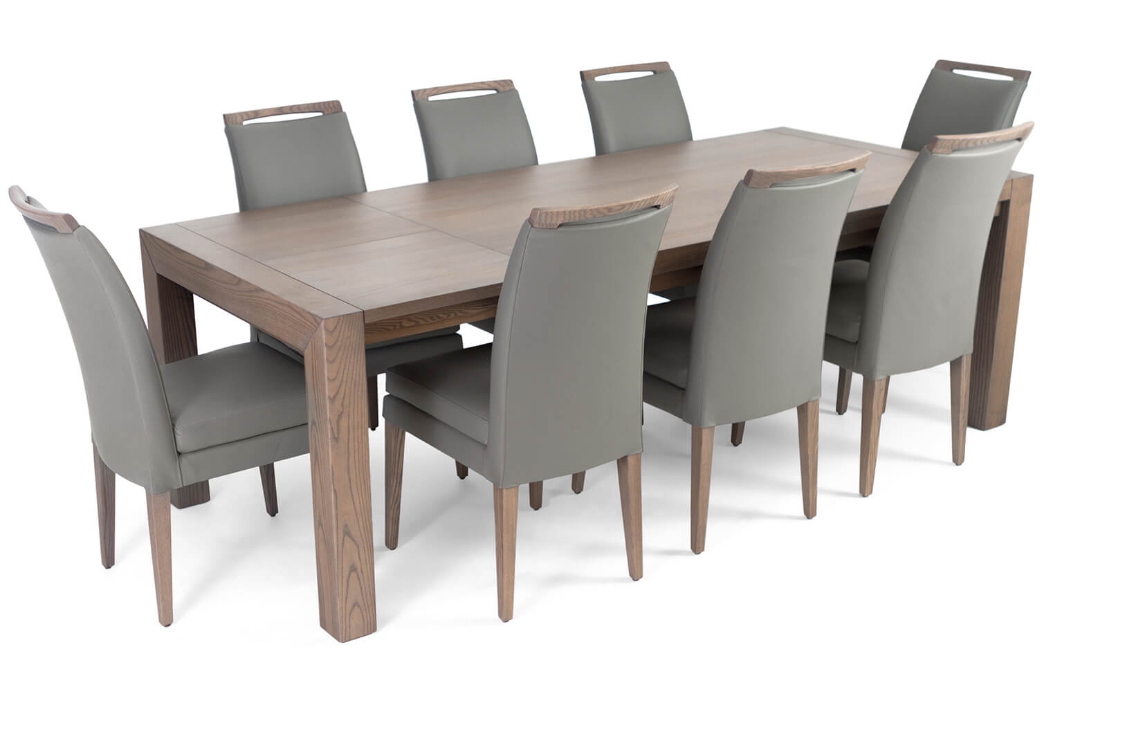 Rhine Extendable Dining Set w/Elke Chair