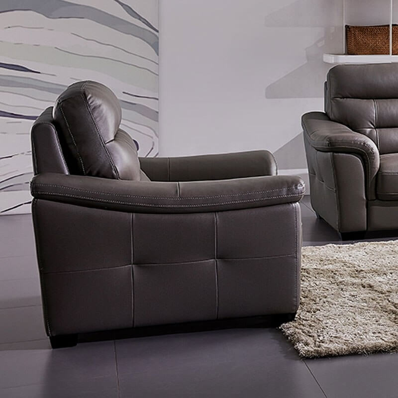 Richmond Leather/Eco Leather Chair by ESF Furniture