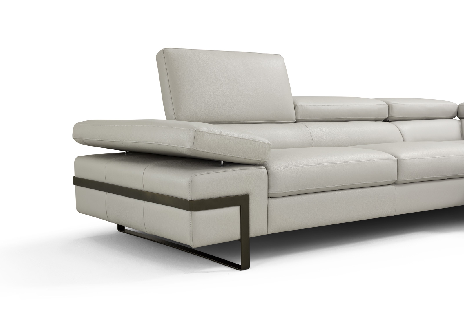 Rimini Premium Italian Leather Right Hand Facing Sectional