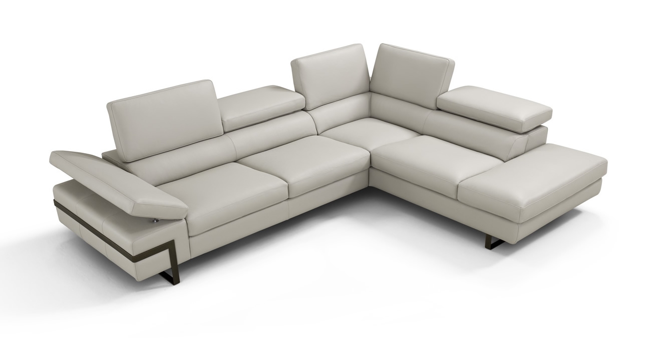 Rimini Premium Italian Leather Right Hand Facing Sectional