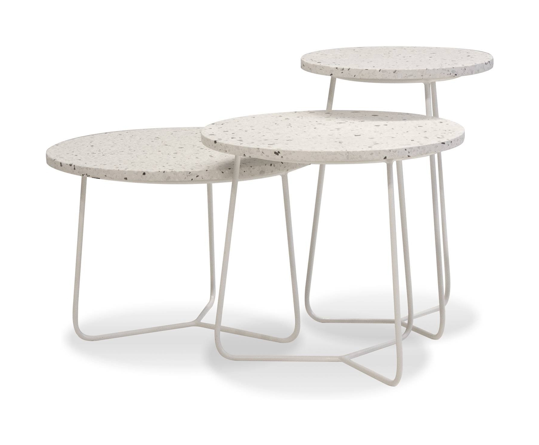 Rizzo Round Terrazzo Marble End Table
