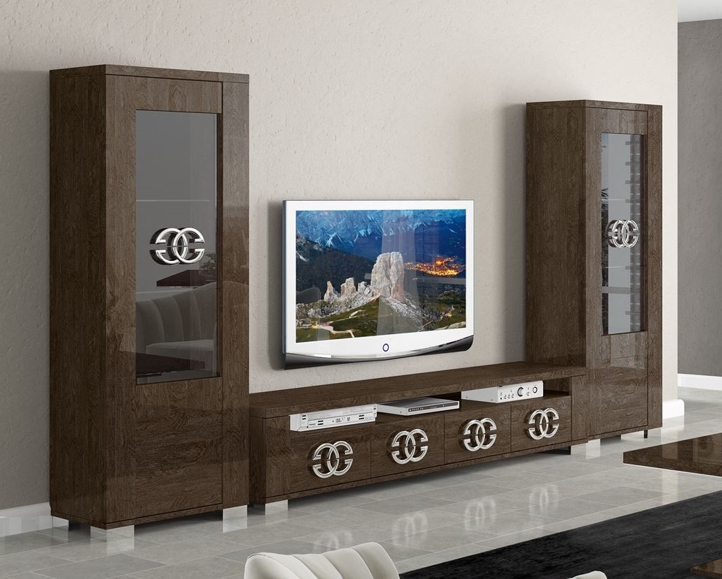 Prestige ESF Wood 1-Door Right Vetrine China Cabinet