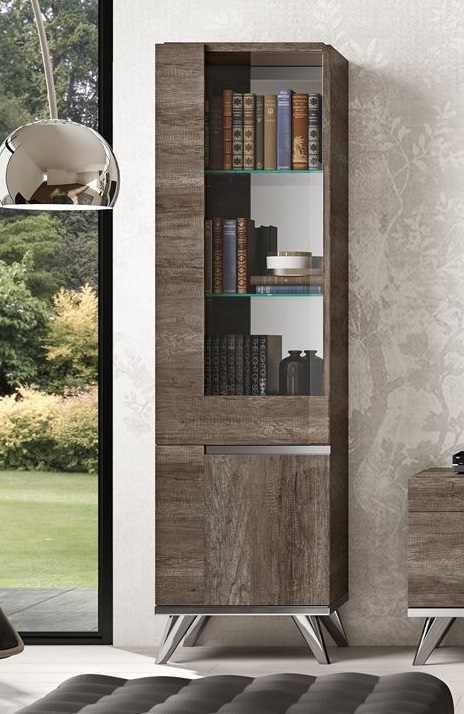 Medea ESF Wood Vetrina China Cabinet w/LAF Door