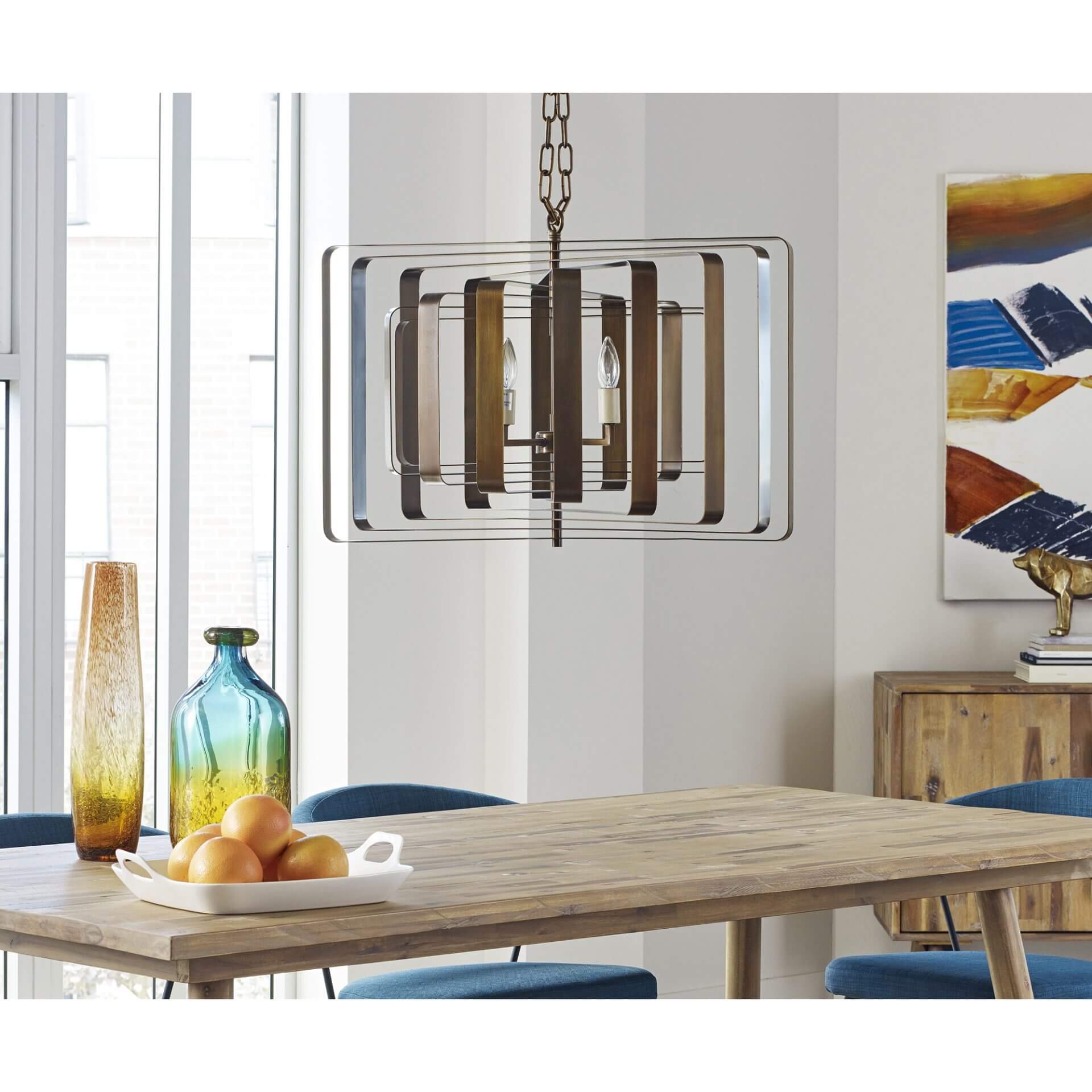 Chelsea Iron Pendant Lamp by MOE'S