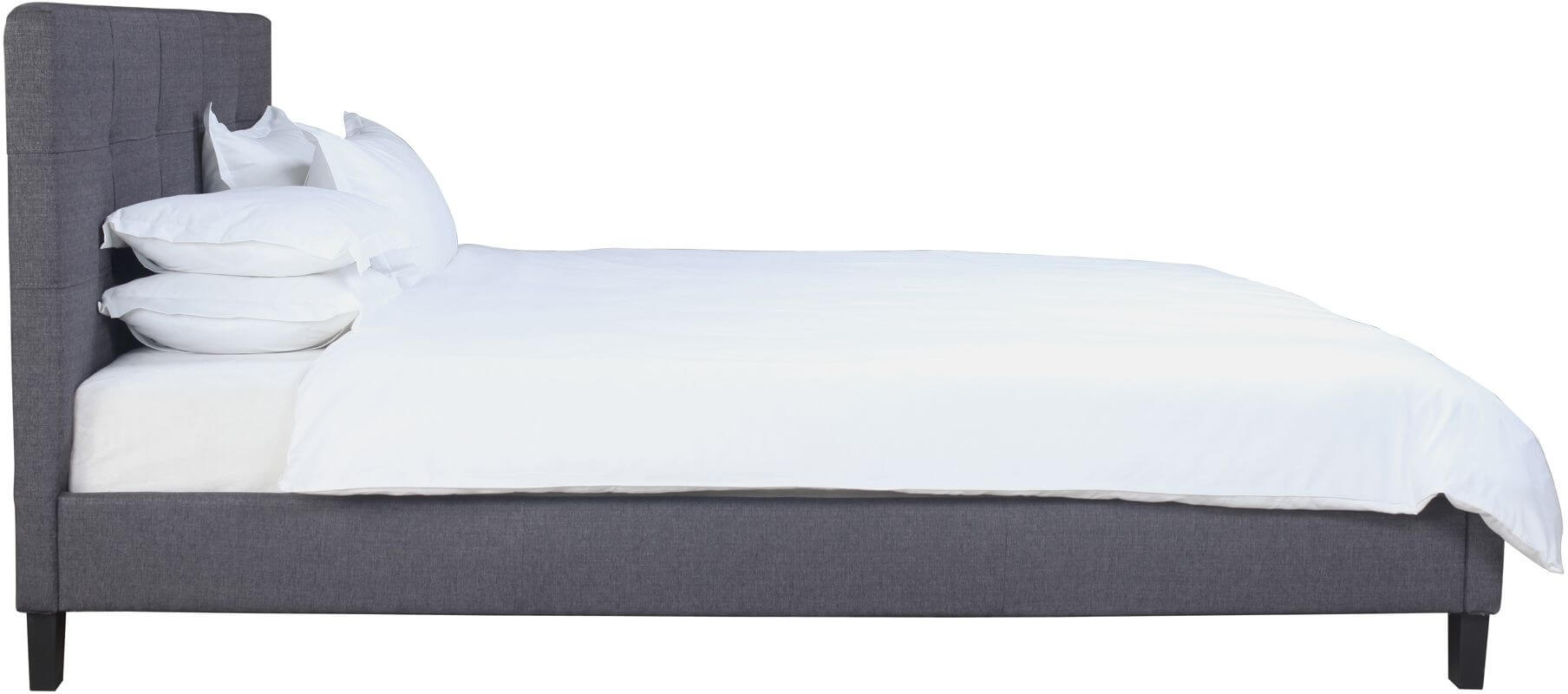 Eliza King Size Fabric Bed