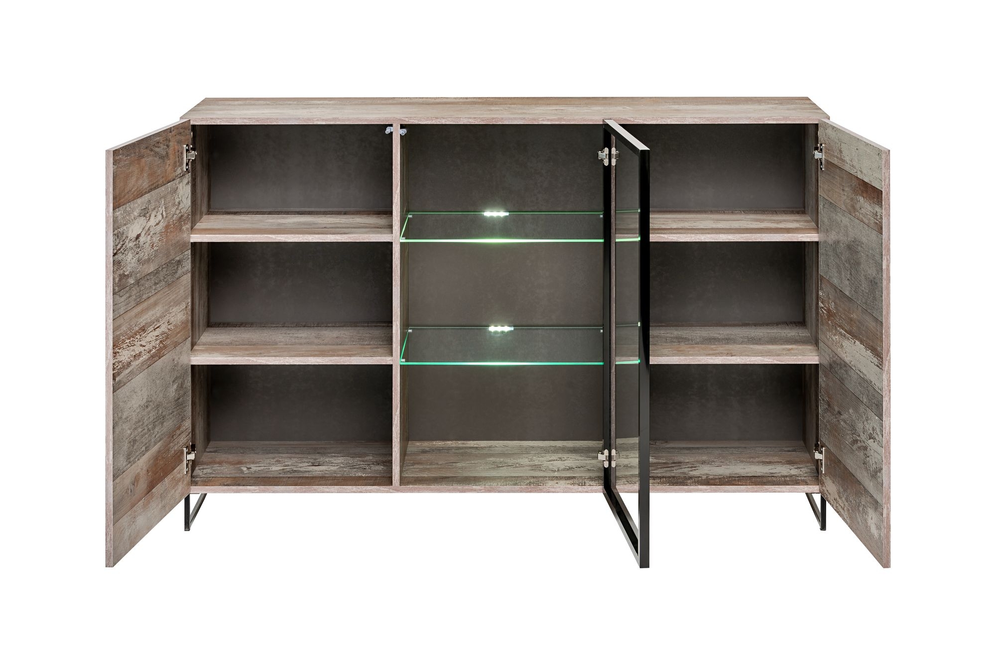 Ranch 59" Storage Cabinet with LED