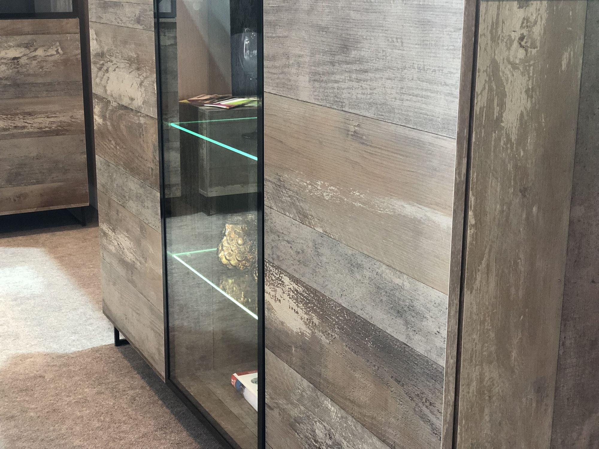 Ranch 59" Storage Cabinet with LED