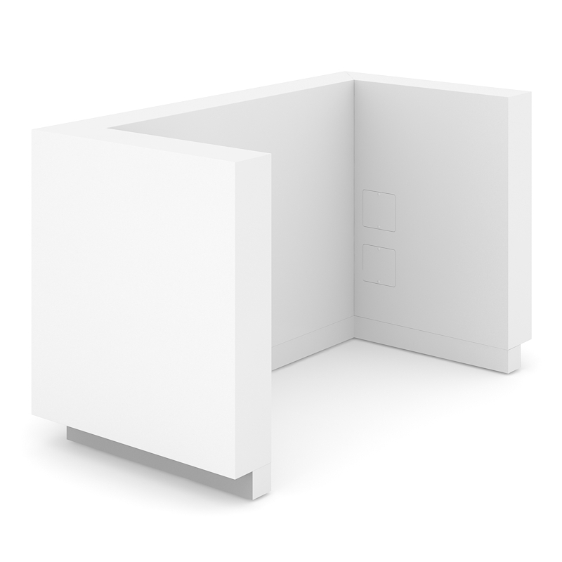 ICE Melamine Office Reception Unit Without Desk
