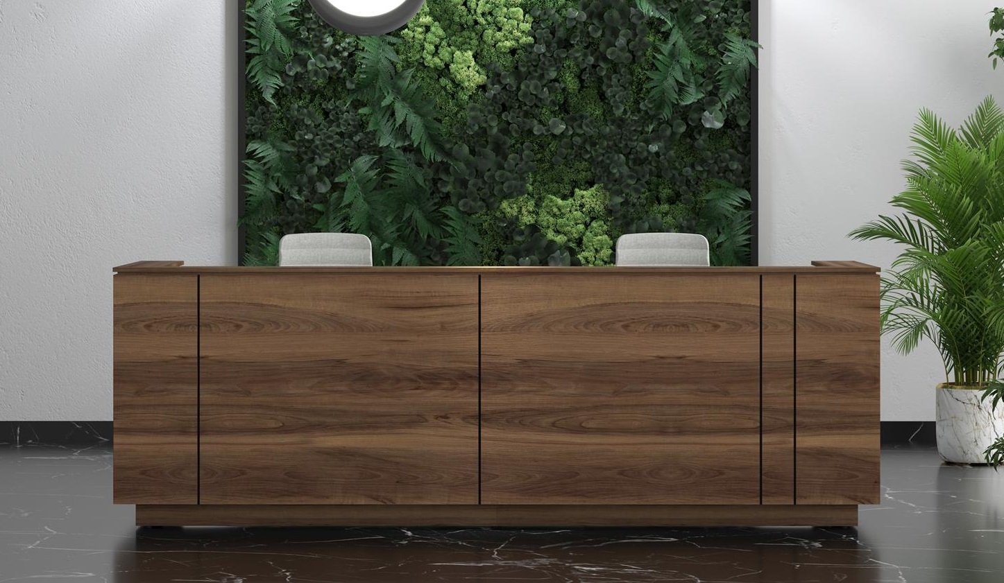 ICE Reception Unit Without Desk for 2 Working Places
