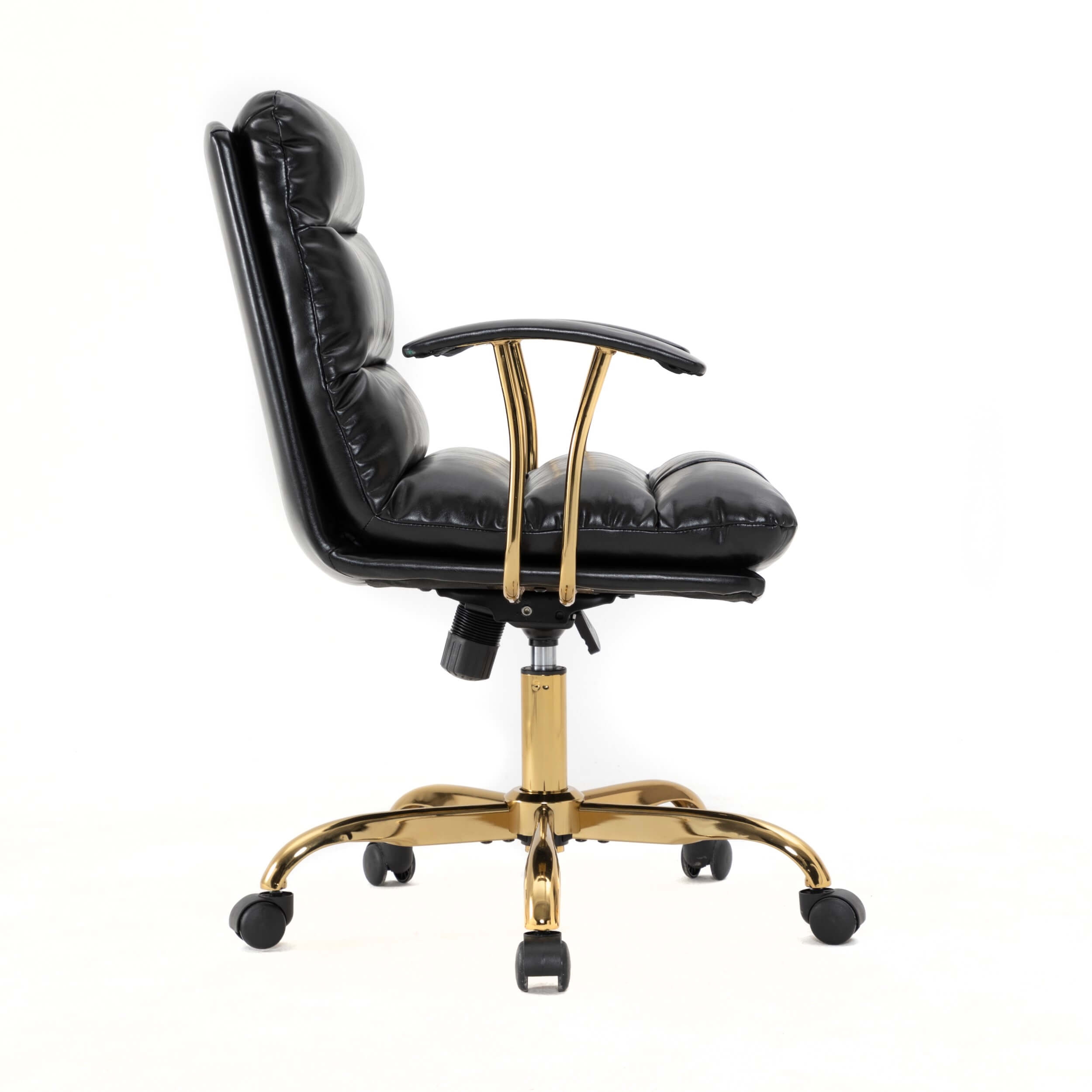 Regina Padded Leather Adjustable Swivel Executive Office Chair