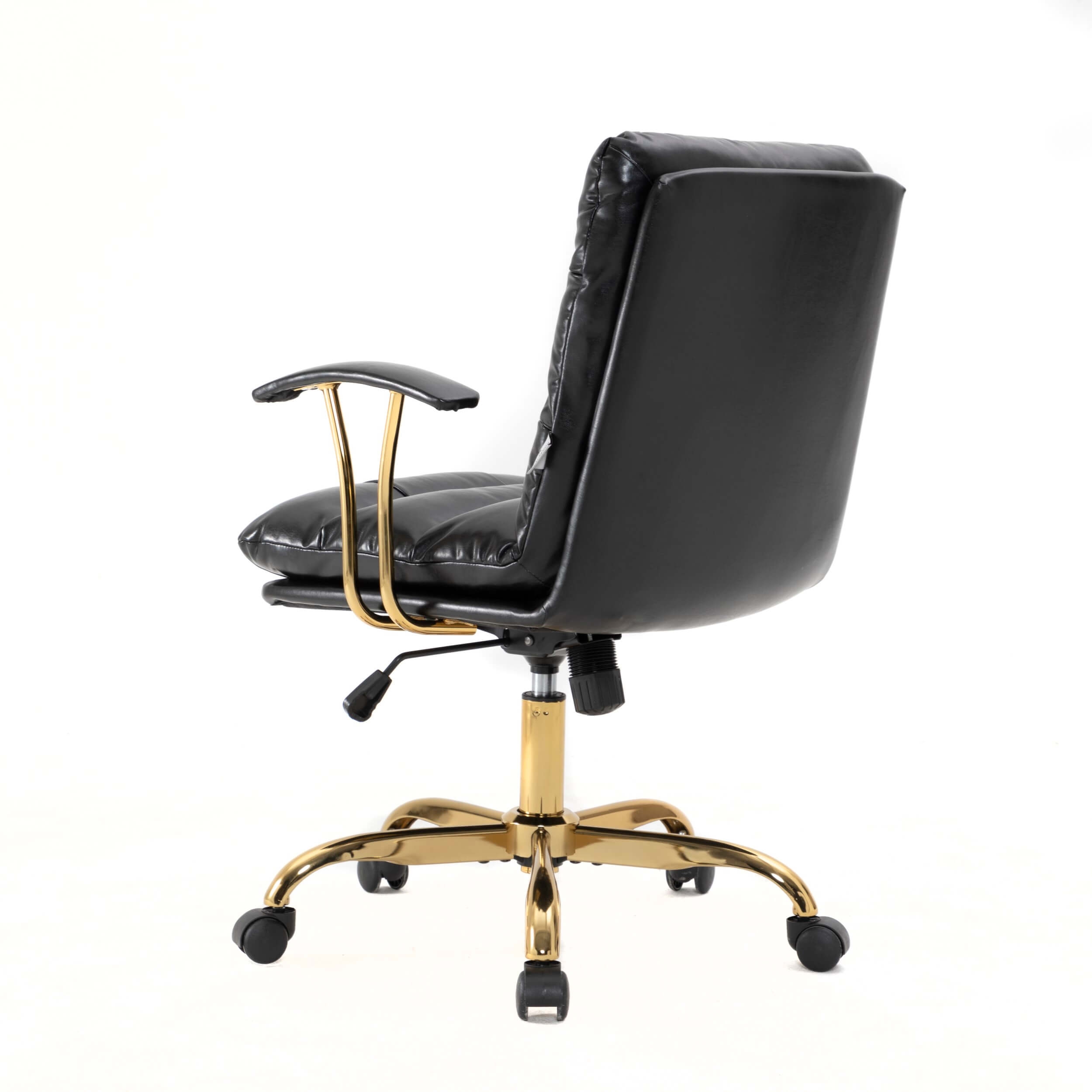 Regina Padded Leather Adjustable Swivel Executive Office Chair