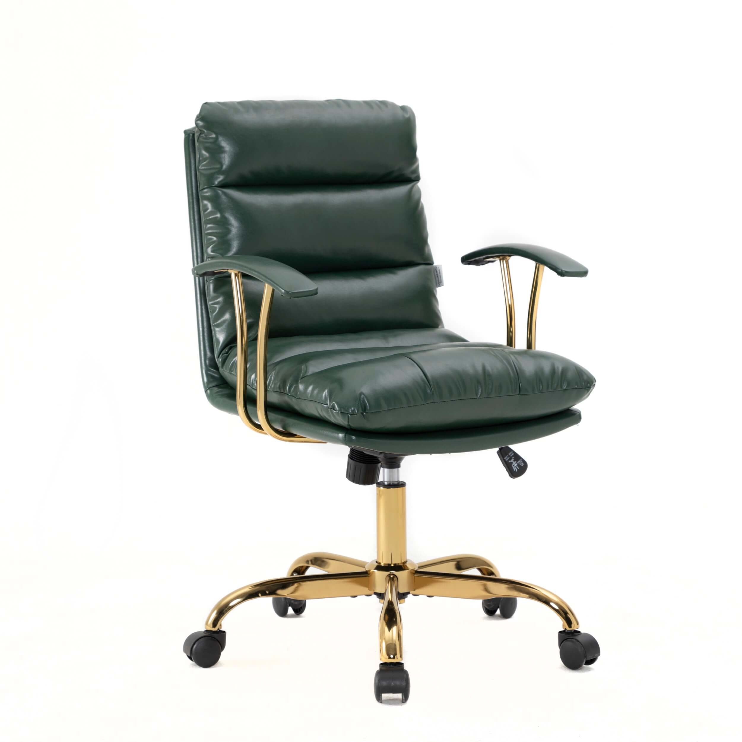 Regina Padded Leather Adjustable Swivel Executive Office Chair