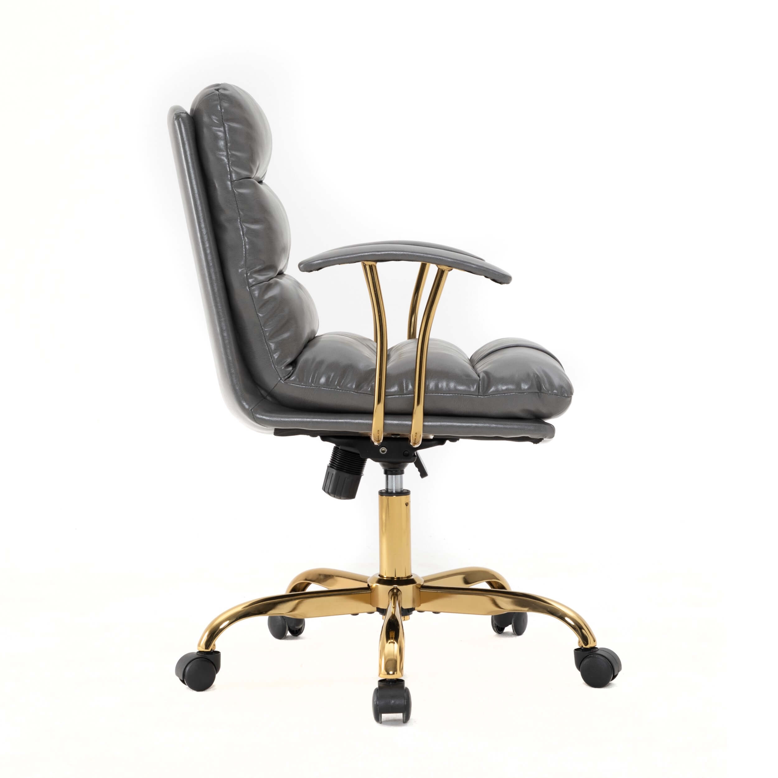 Regina Padded Leather Adjustable Swivel Executive Office Chair