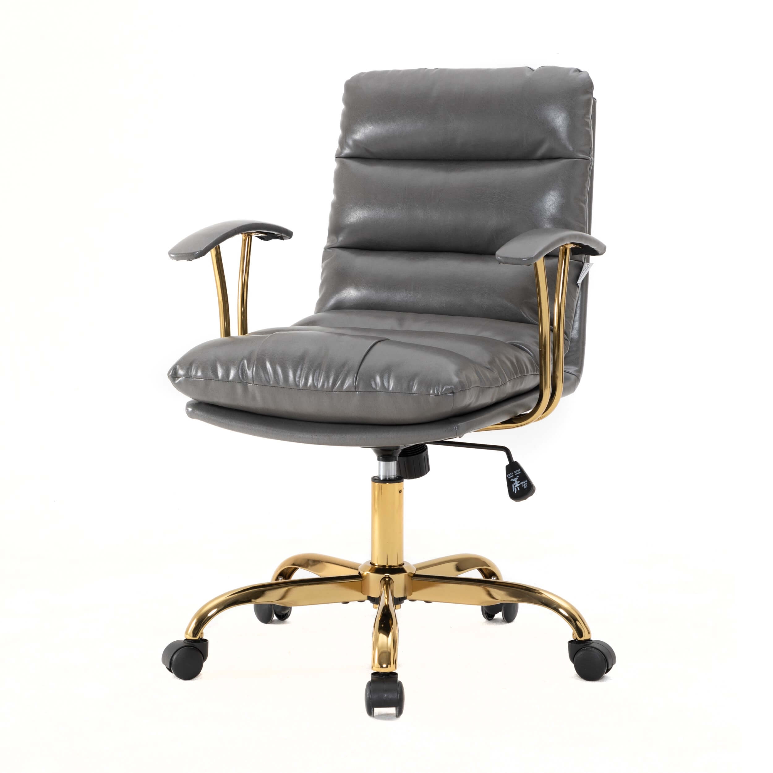 Regina Padded Leather Adjustable Swivel Executive Office Chair