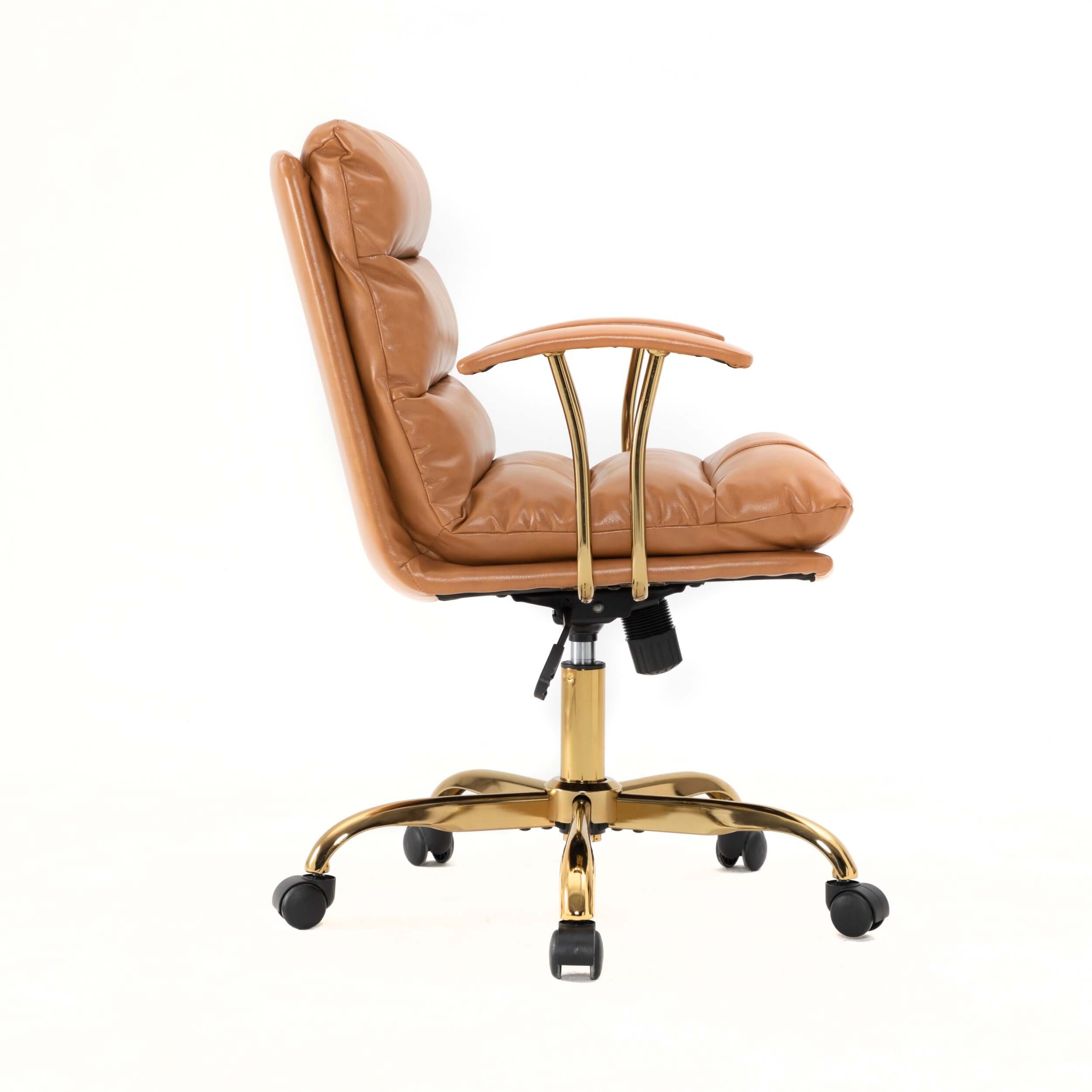 Regina Padded Leather Adjustable Swivel Executive Office Chair