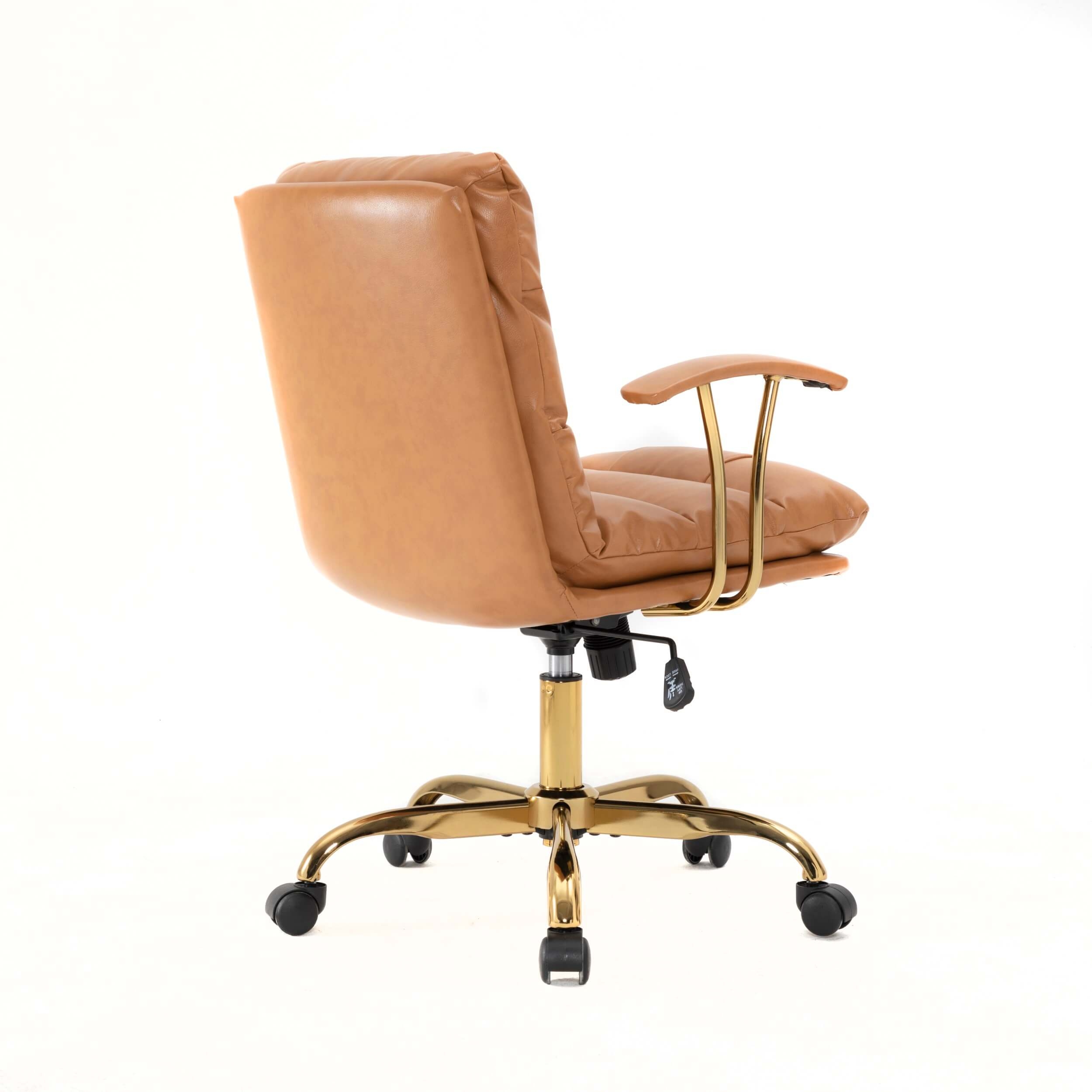 Regina Padded Leather Adjustable Swivel Executive Office Chair