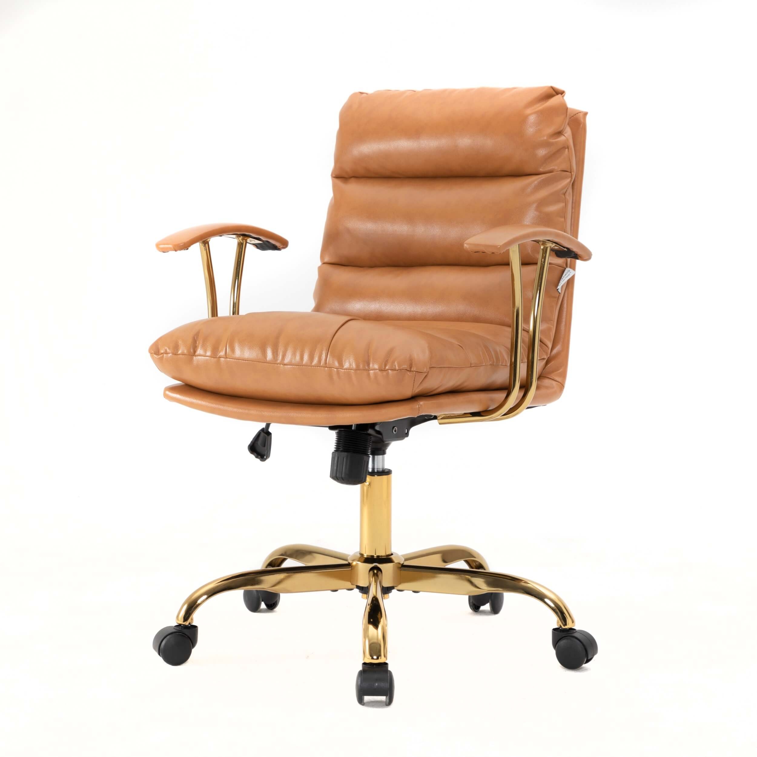 Regina Padded Leather Adjustable Swivel Executive Office Chair