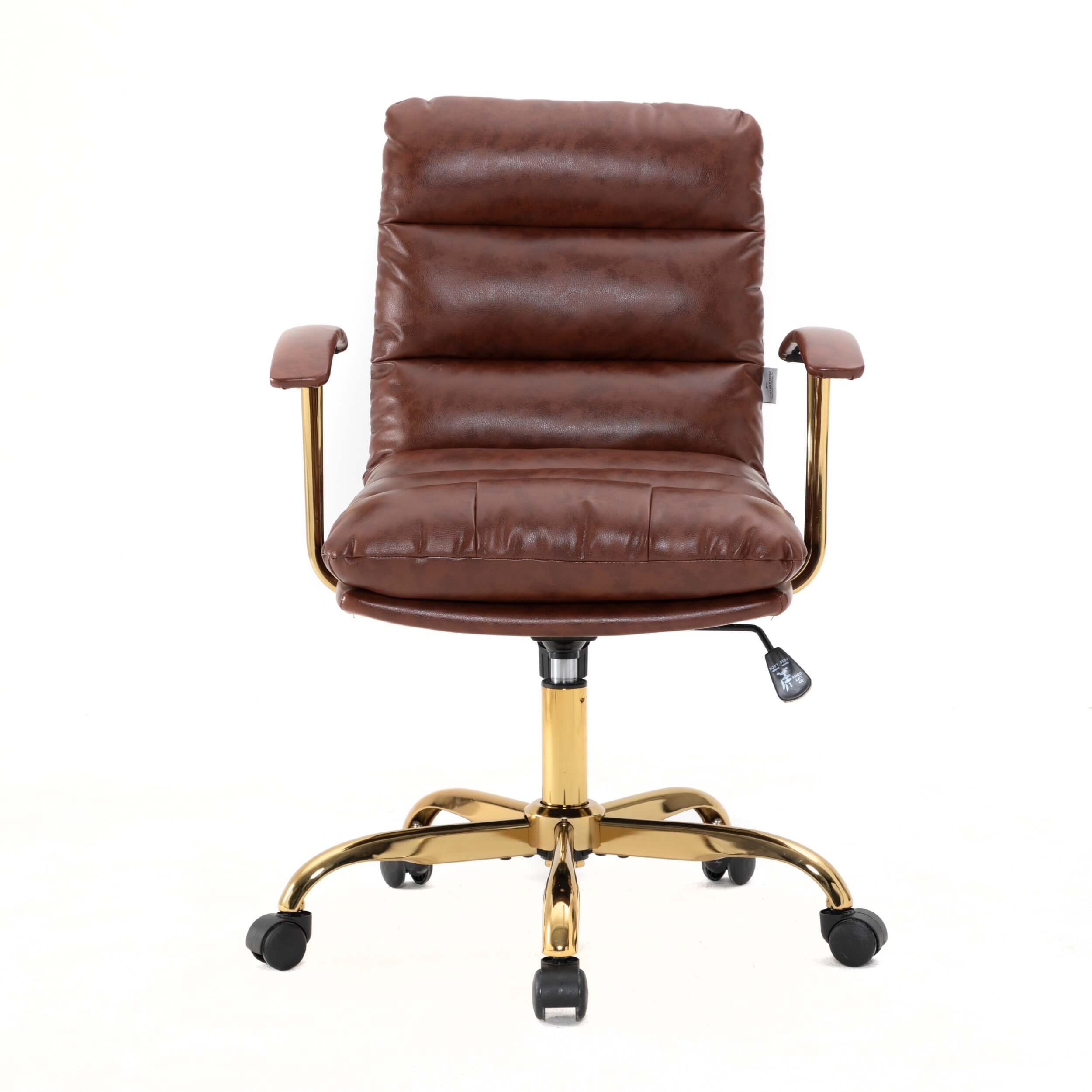 Regina Padded Leather Adjustable Swivel Executive Office Chair
