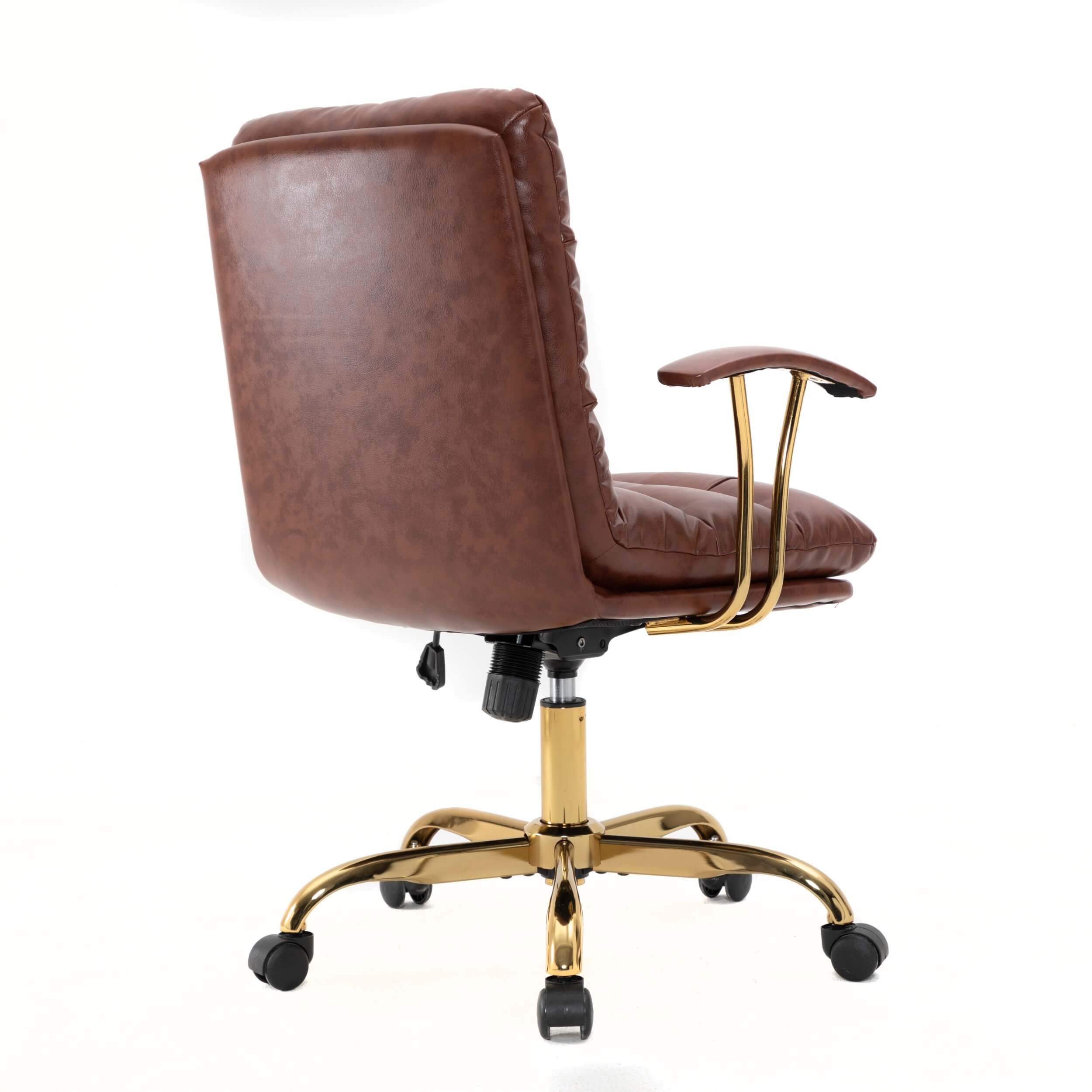 Regina Padded Leather Adjustable Swivel Executive Office Chair