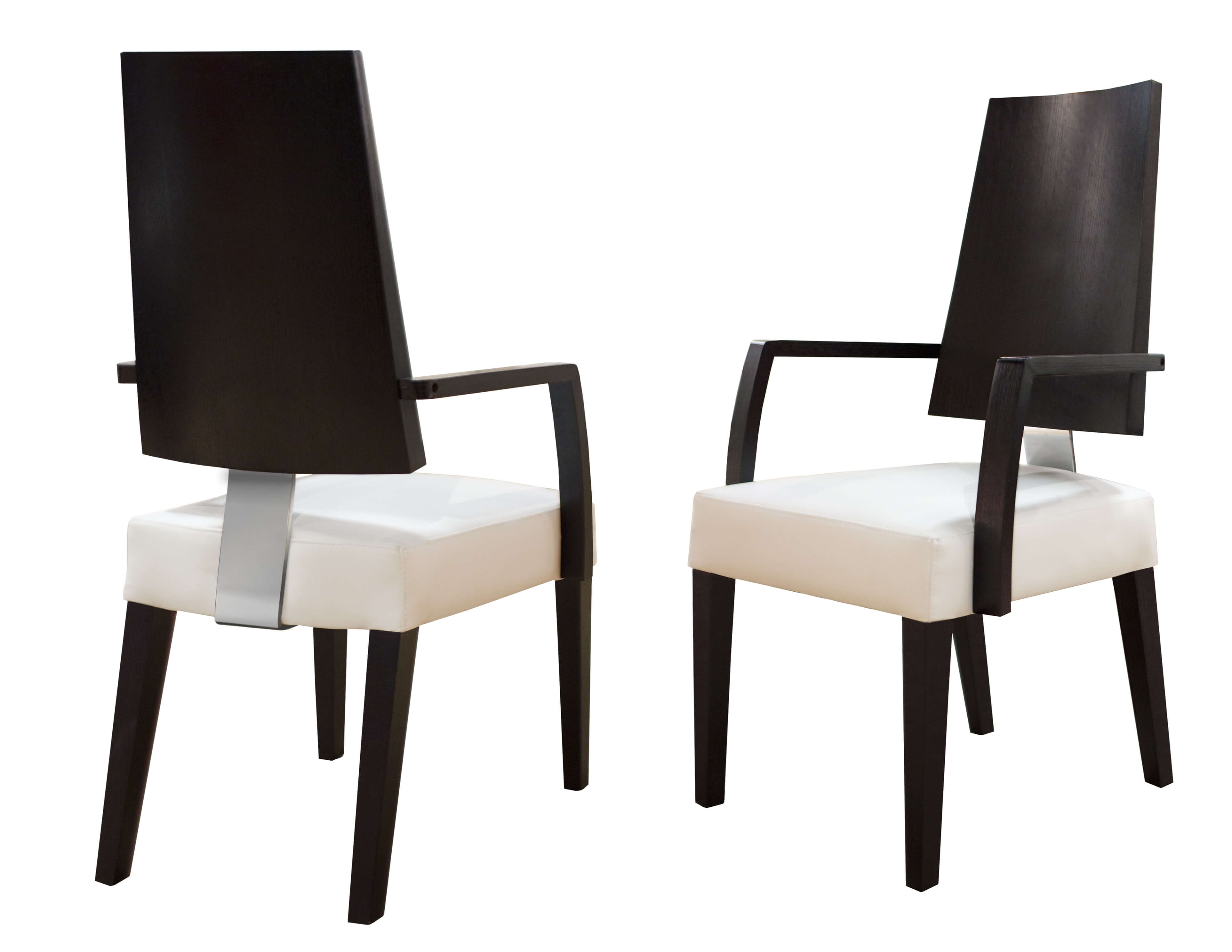 Rocco Wood/Leather Arm Chair by Sharelle Furnishings