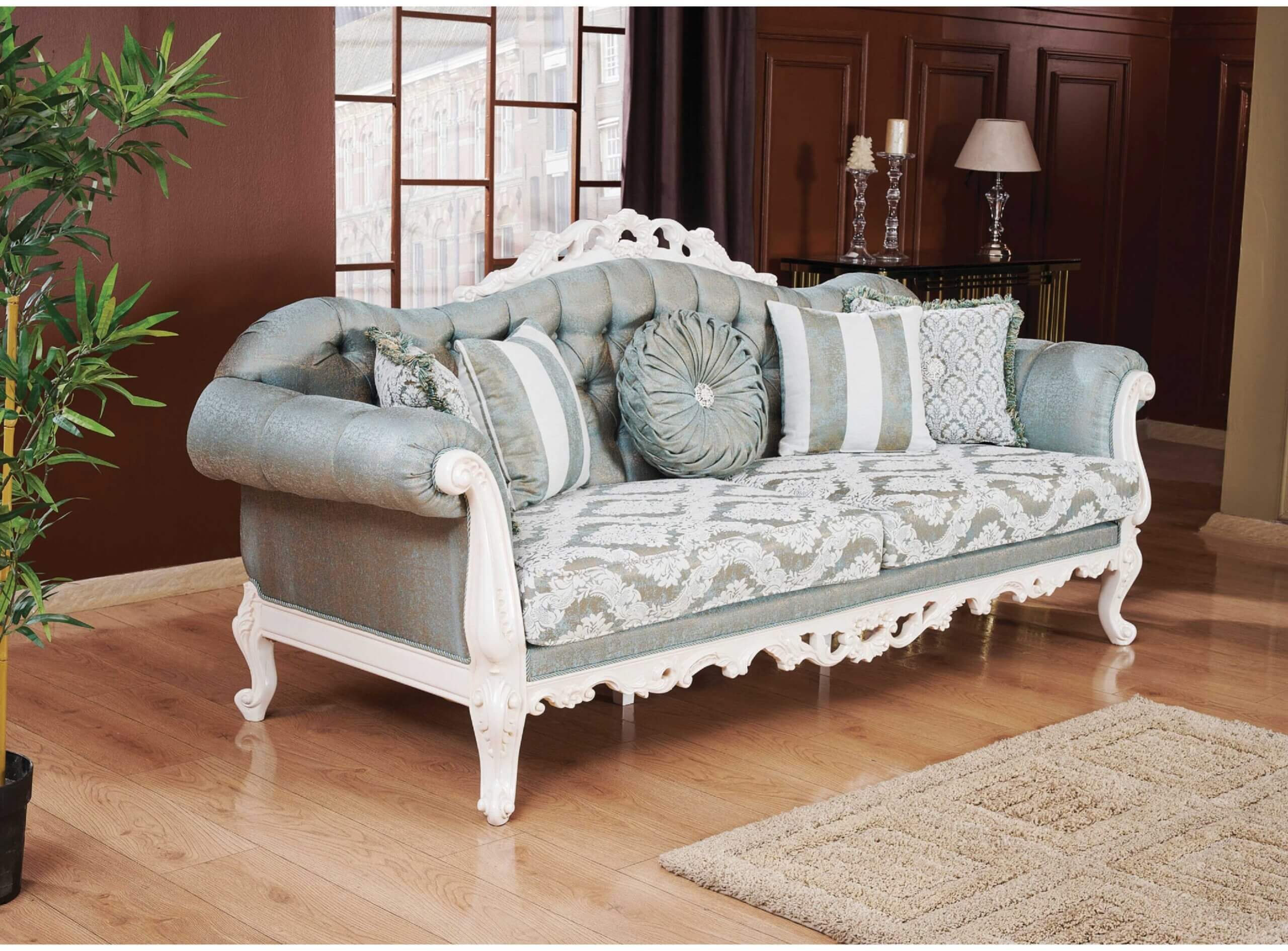 Rodos Fabric Living Room Set