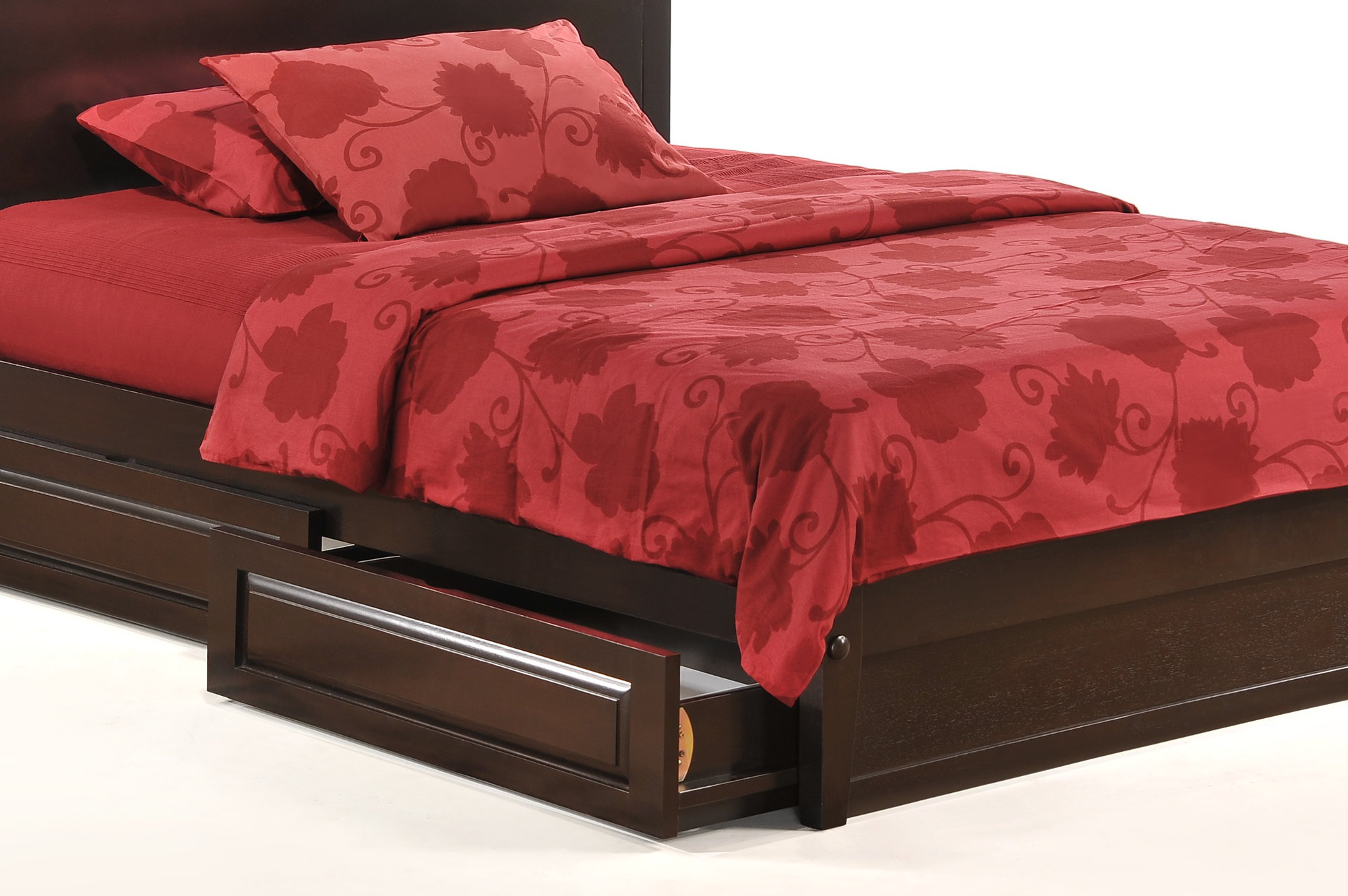 Spices Blackpepper Wood K-Series High/Low Platform Bed