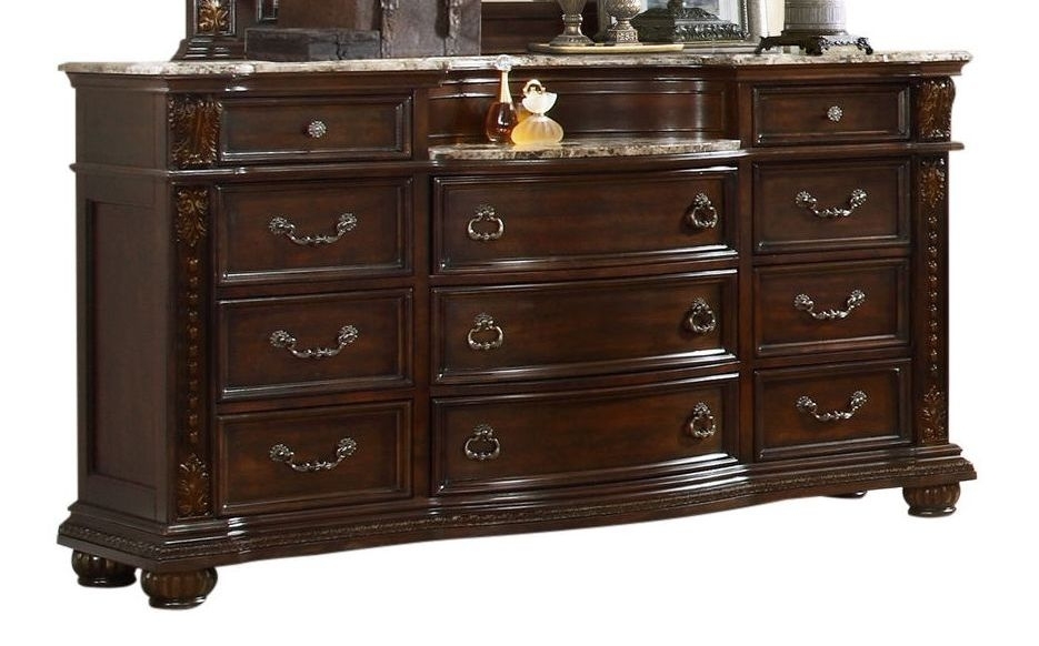Roma Leatherette/Wood Regular Bedroom Set