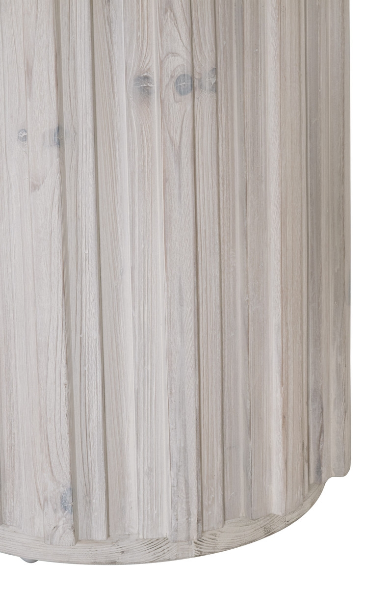 Roma Reclaimed Pine Wood Dining Set, Composition 1