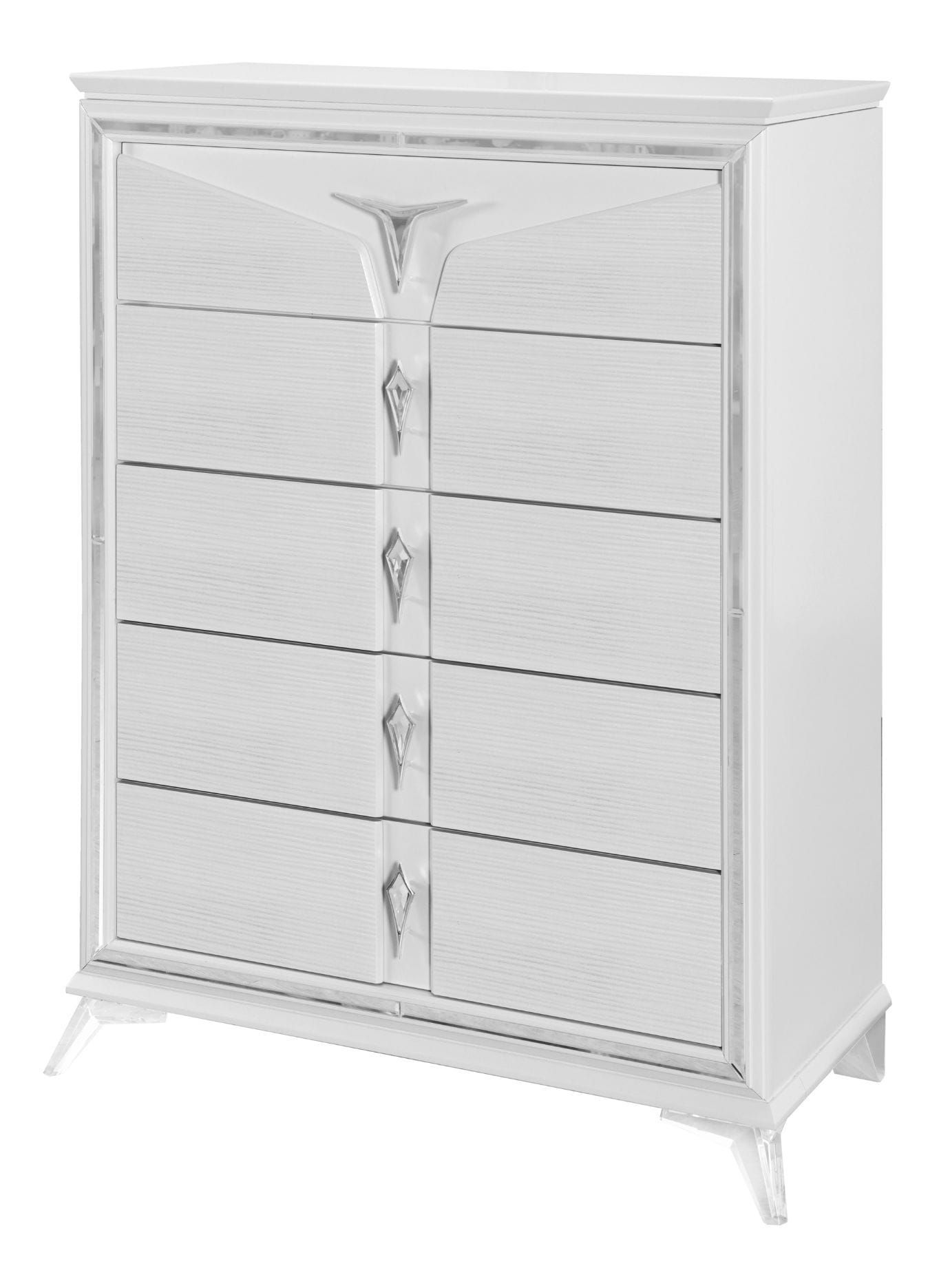 Romo Wood Chest w/5 Drawers
