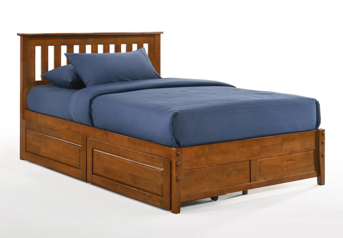Spices Rosemary Wood K-Series High/Low Platform Bed
