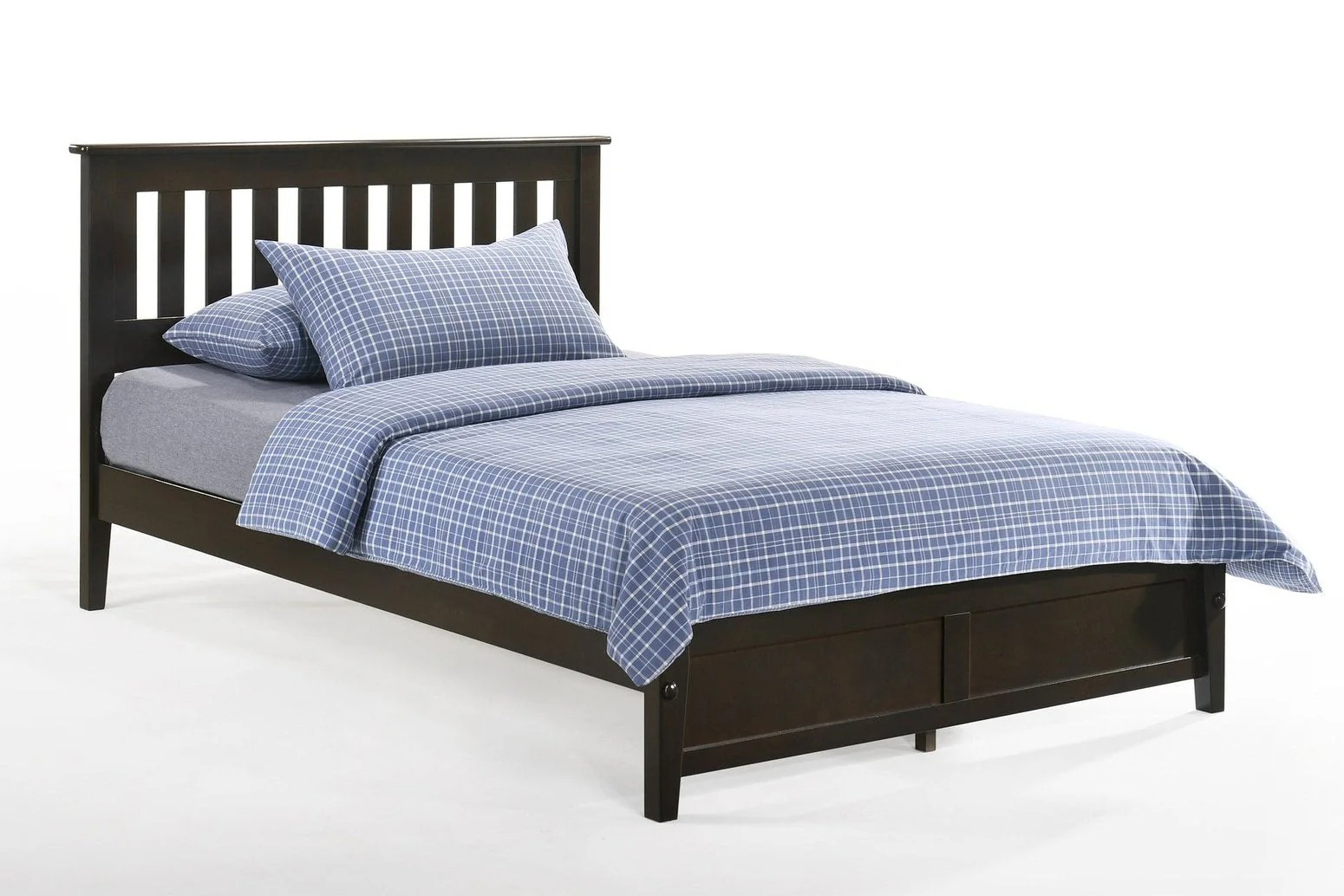 Spices Rosemary Wood K-Series High/Low Platform Bed