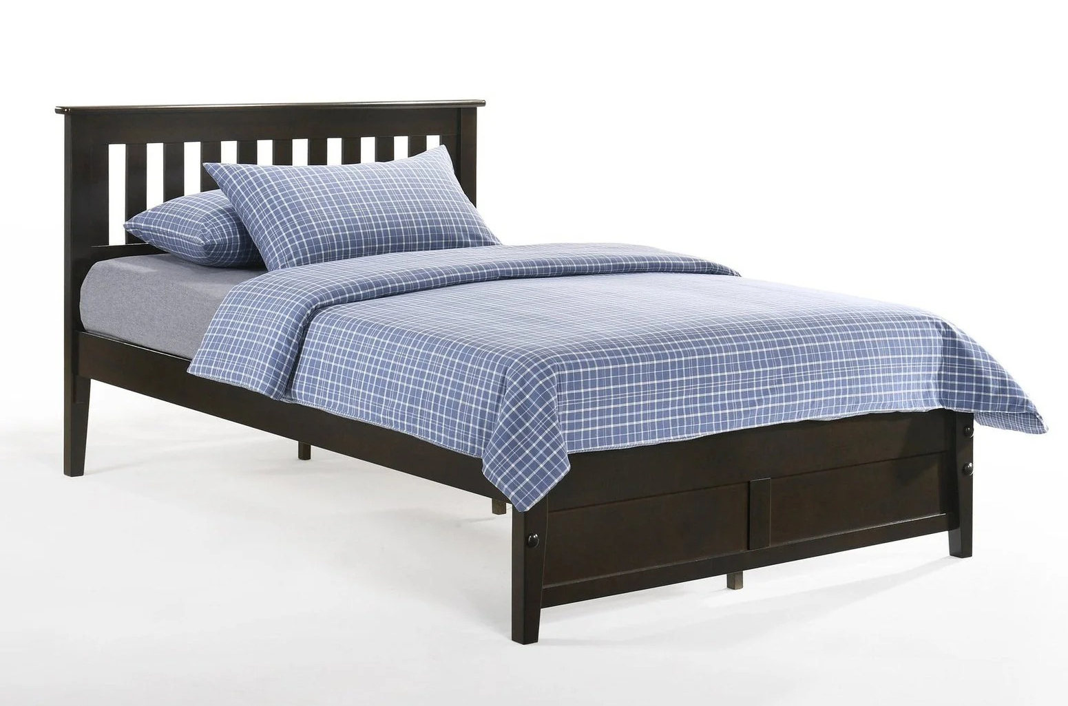 Spices Rosemary Wood K-Series High/Low Platform Bed
