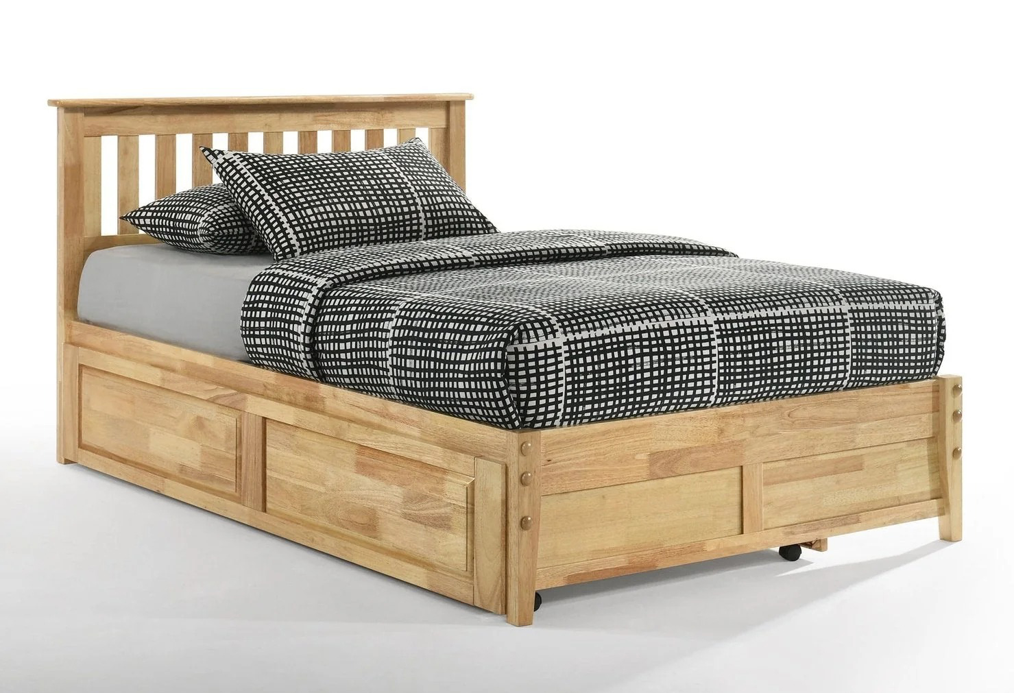 Spices Rosemary Wood K-Series High/Low Platform Bed